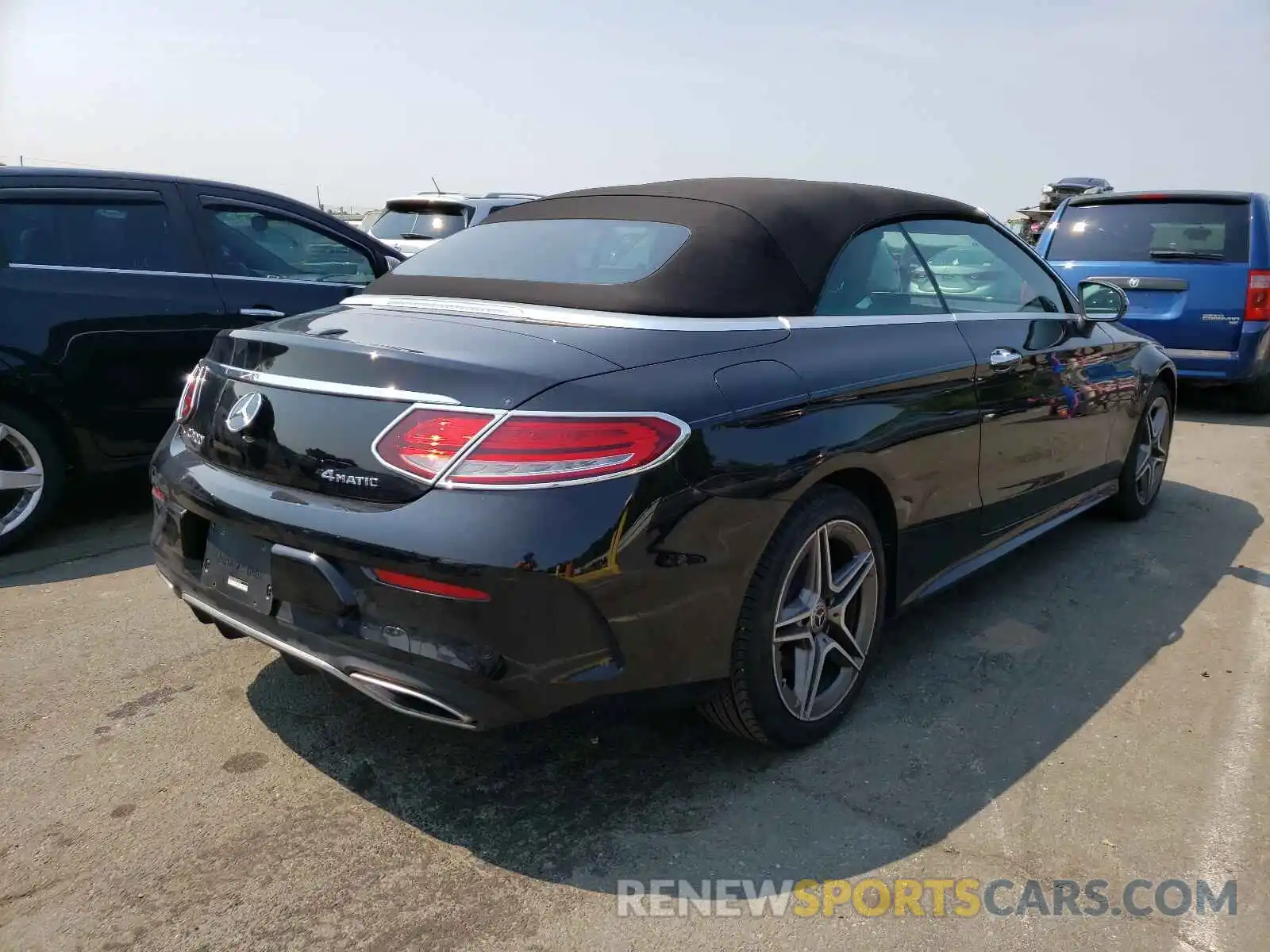 4 Photograph of a damaged car WDDWK8EB2KF834547 MERCEDES-BENZ C-CLASS 2019