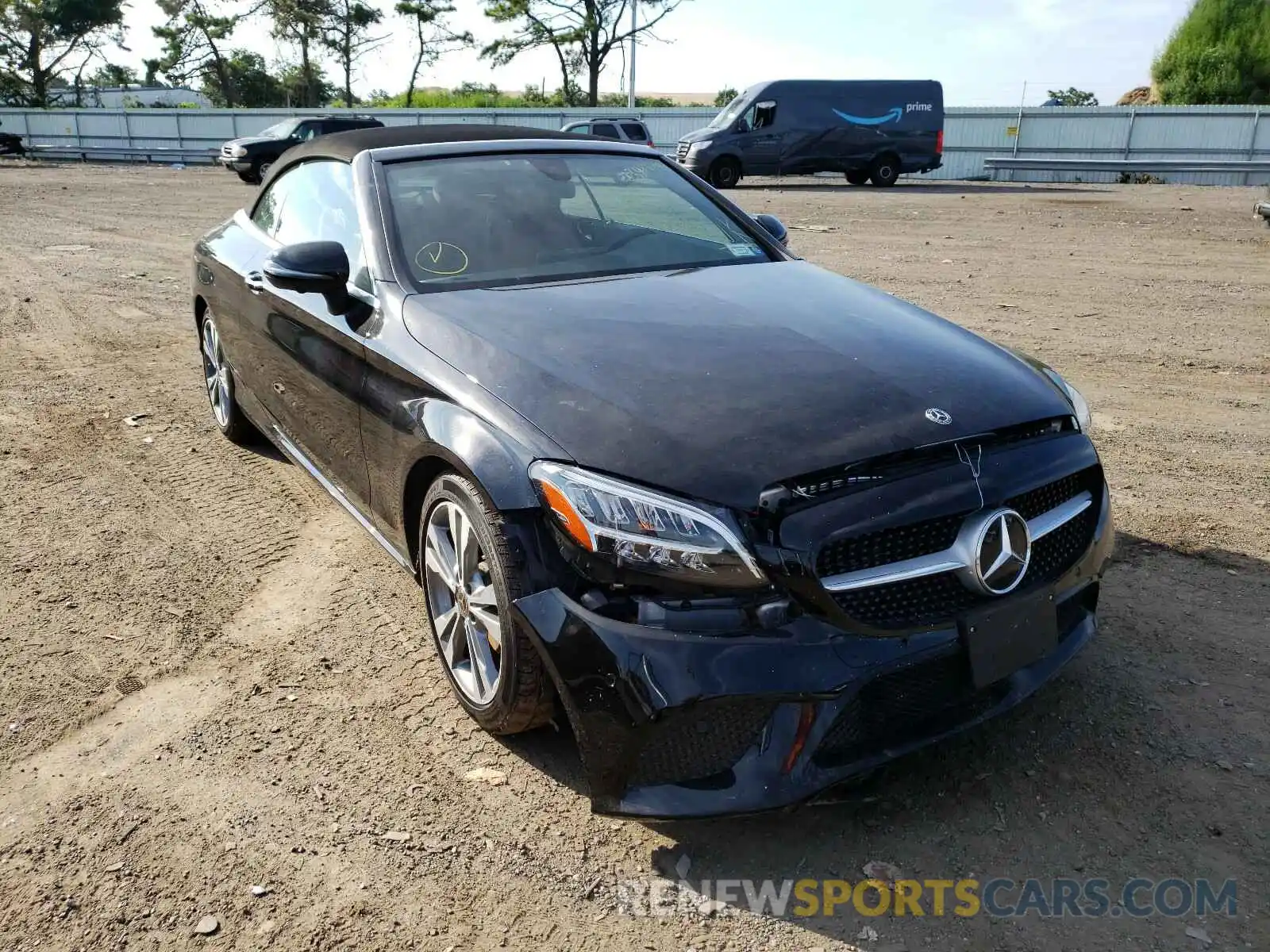 1 Photograph of a damaged car WDDWK8EB2KF842020 MERCEDES-BENZ C CLASS 2019