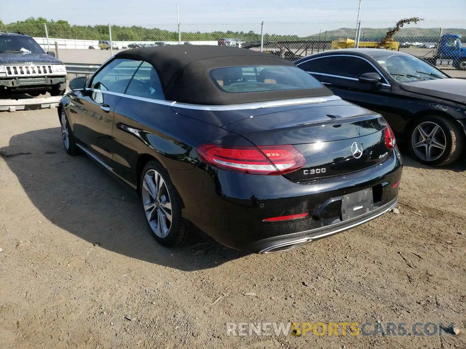 3 Photograph of a damaged car WDDWK8EB2KF842020 MERCEDES-BENZ C CLASS 2019