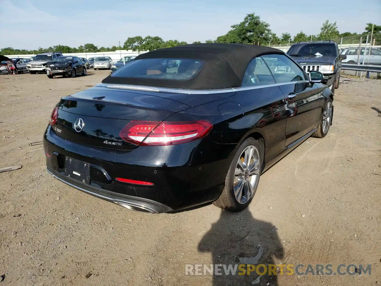 4 Photograph of a damaged car WDDWK8EB2KF842020 MERCEDES-BENZ C CLASS 2019