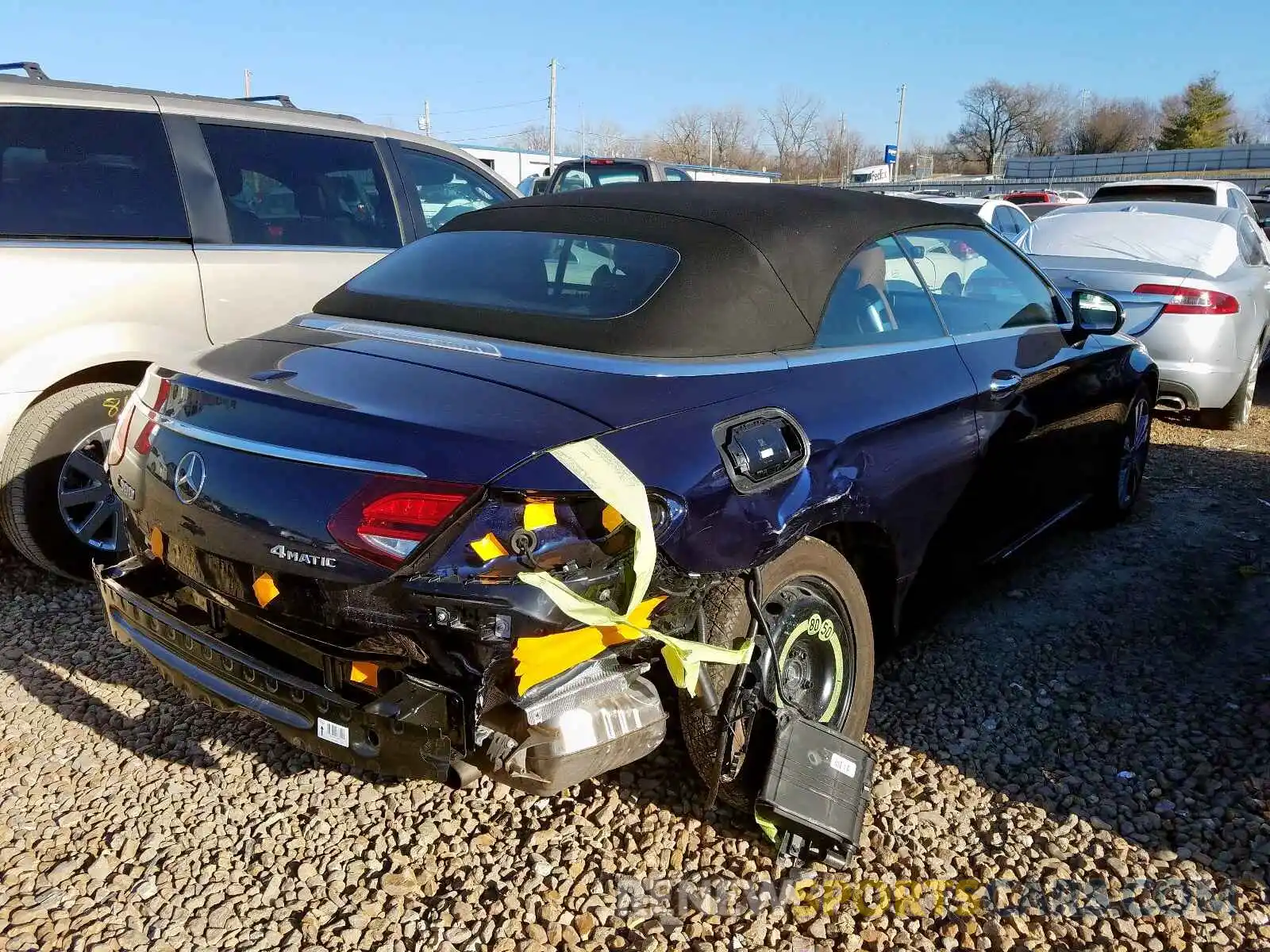 4 Photograph of a damaged car WDDWK8EB3KF886513 MERCEDES-BENZ C CLASS 2019