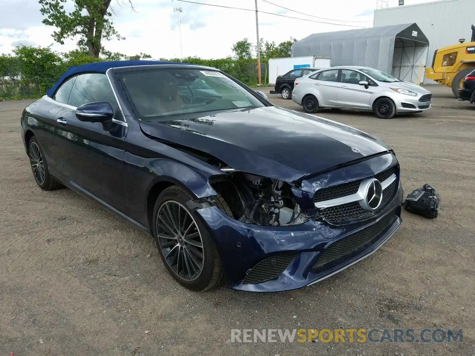 1 Photograph of a damaged car WDDWK8EB5KF774960 MERCEDES-BENZ C CLASS 2019