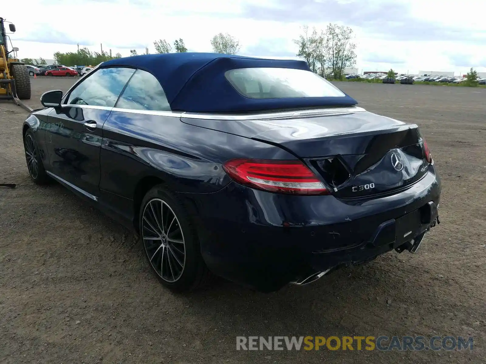 3 Photograph of a damaged car WDDWK8EB5KF774960 MERCEDES-BENZ C CLASS 2019