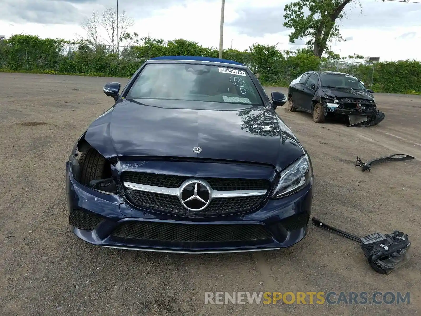 9 Photograph of a damaged car WDDWK8EB5KF774960 MERCEDES-BENZ C CLASS 2019