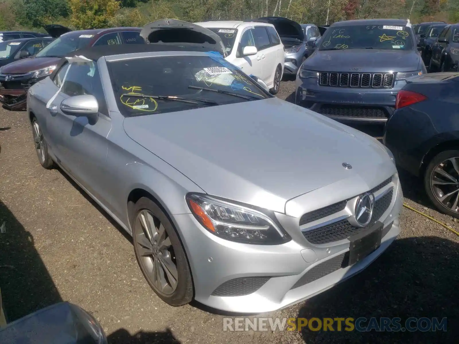 1 Photograph of a damaged car WDDWK8EB5KF785375 MERCEDES-BENZ C-CLASS 2019