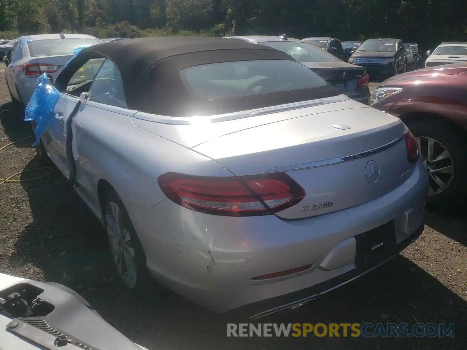 3 Photograph of a damaged car WDDWK8EB5KF785375 MERCEDES-BENZ C-CLASS 2019