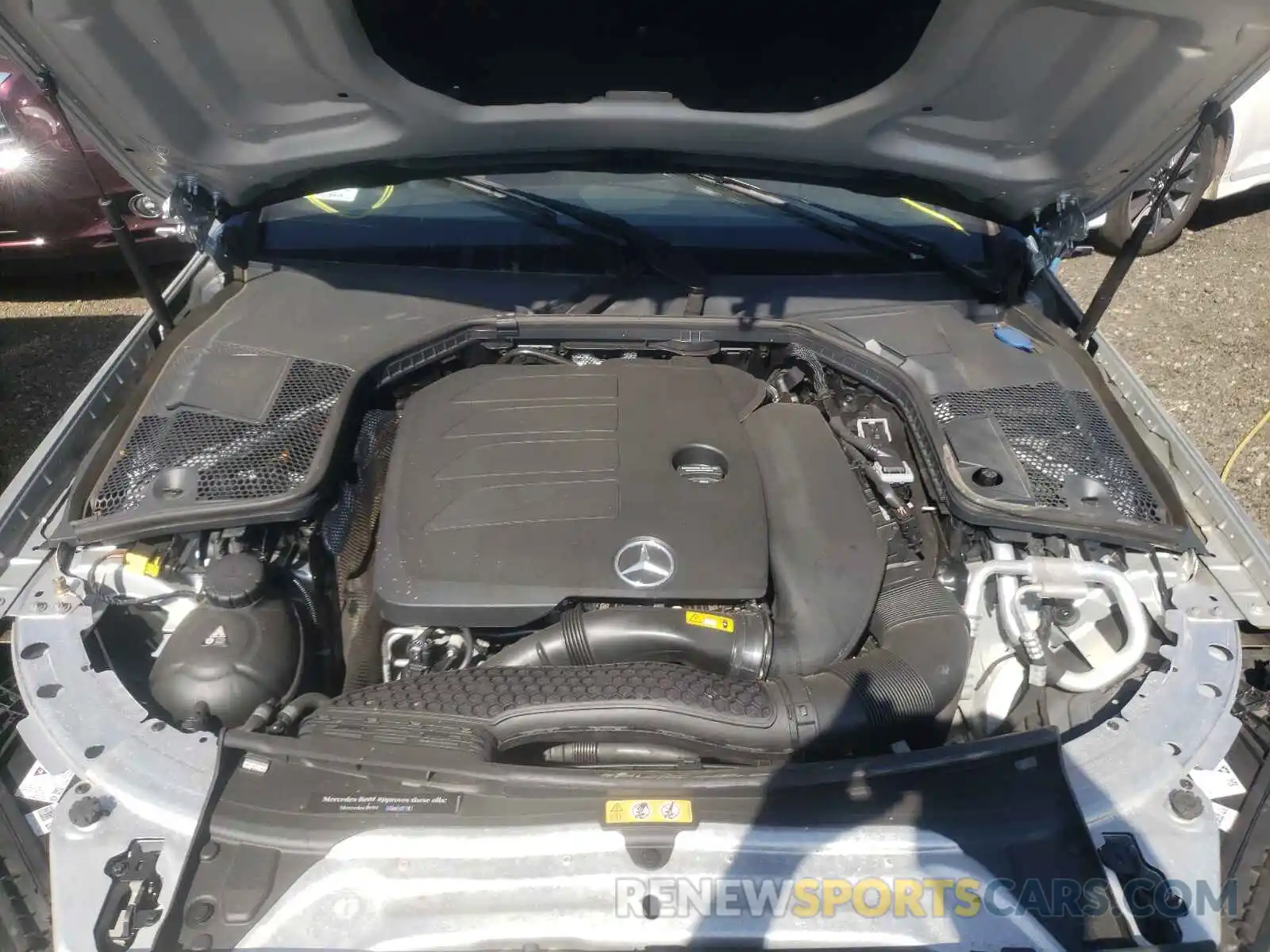 7 Photograph of a damaged car WDDWK8EB5KF785375 MERCEDES-BENZ C-CLASS 2019