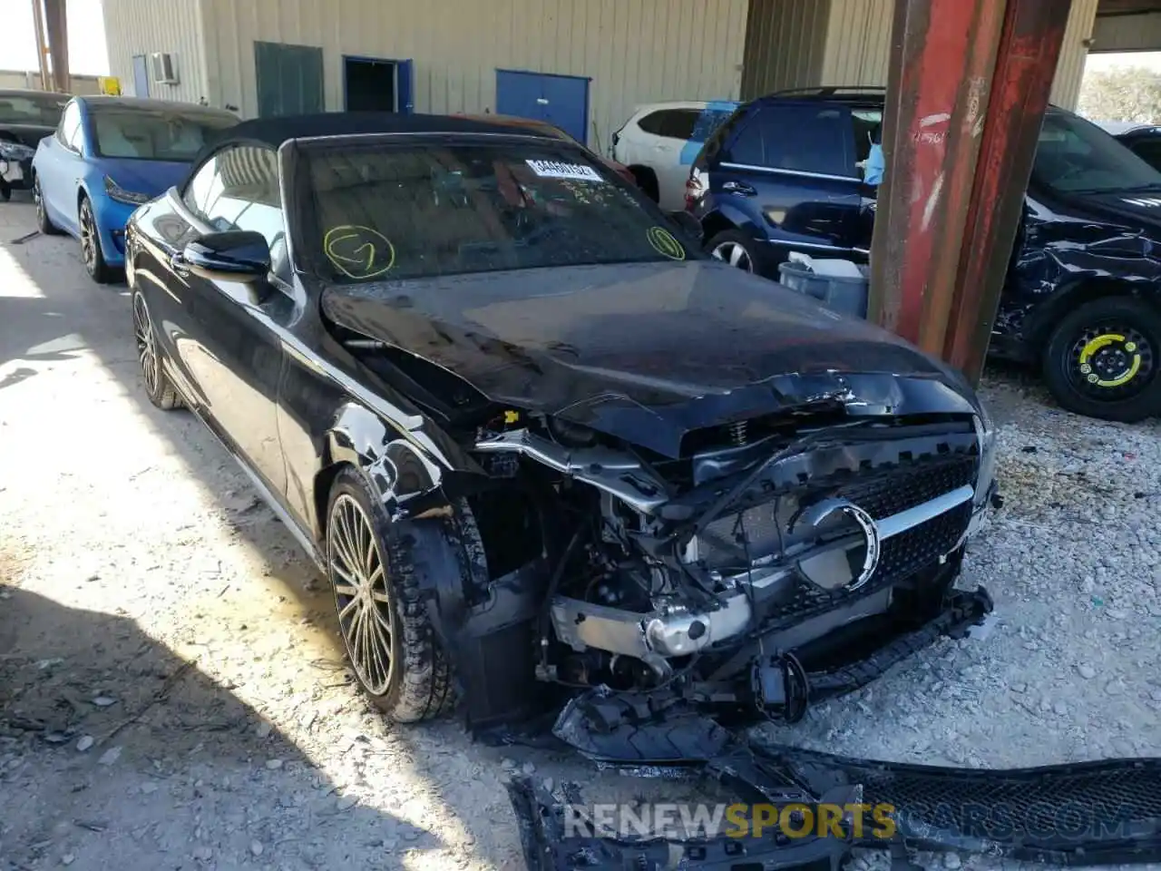 1 Photograph of a damaged car WDDWK8EB5KF834431 MERCEDES-BENZ C-CLASS 2019