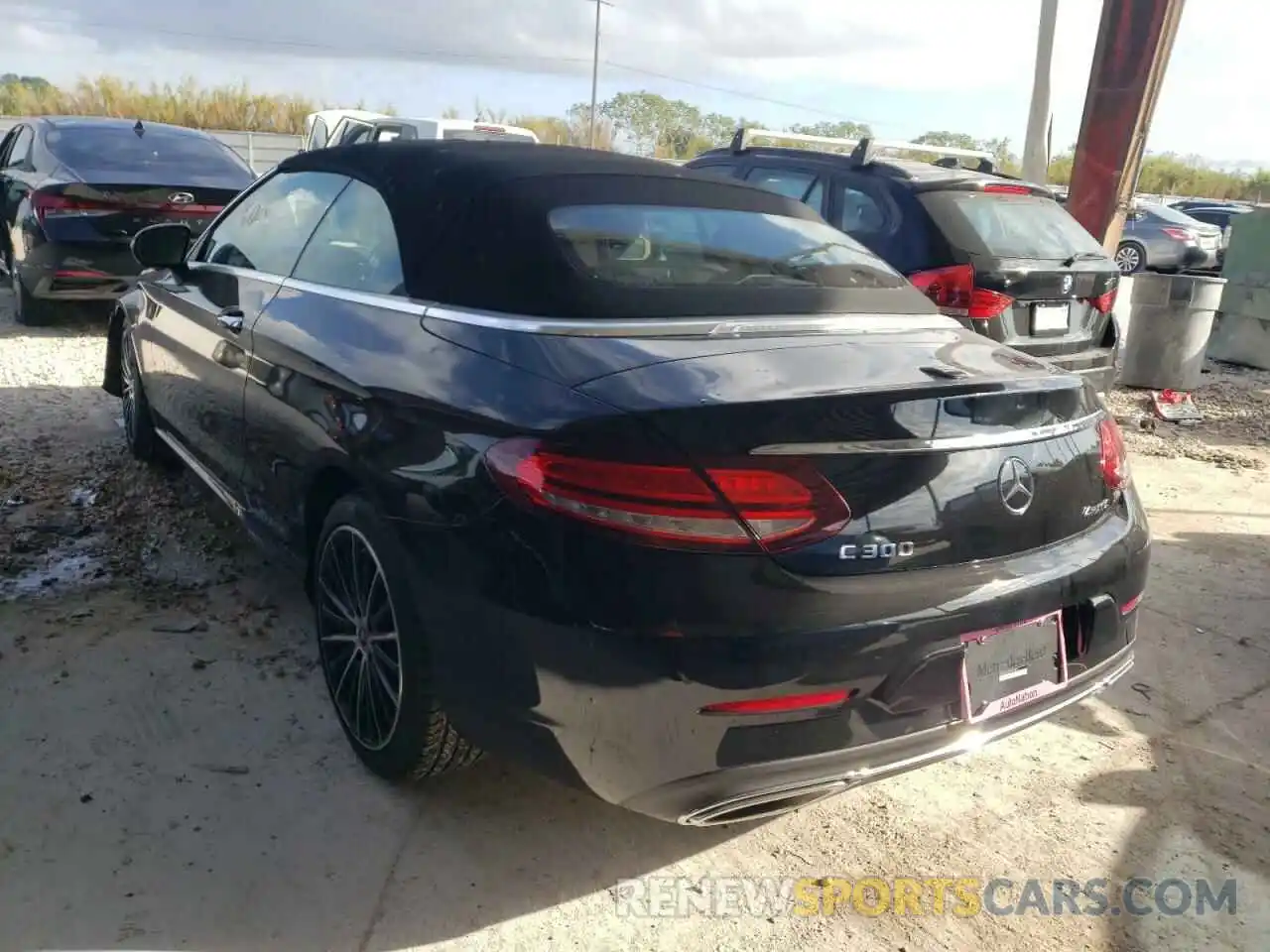 3 Photograph of a damaged car WDDWK8EB5KF834431 MERCEDES-BENZ C-CLASS 2019