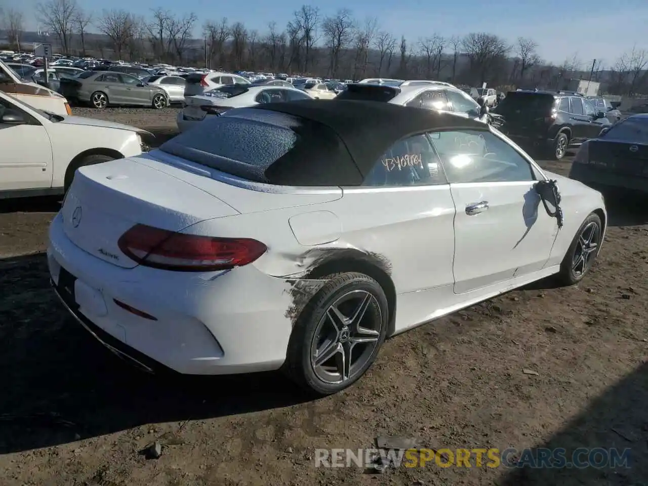 3 Photograph of a damaged car WDDWK8EB5KF896511 MERCEDES-BENZ C-CLASS 2019