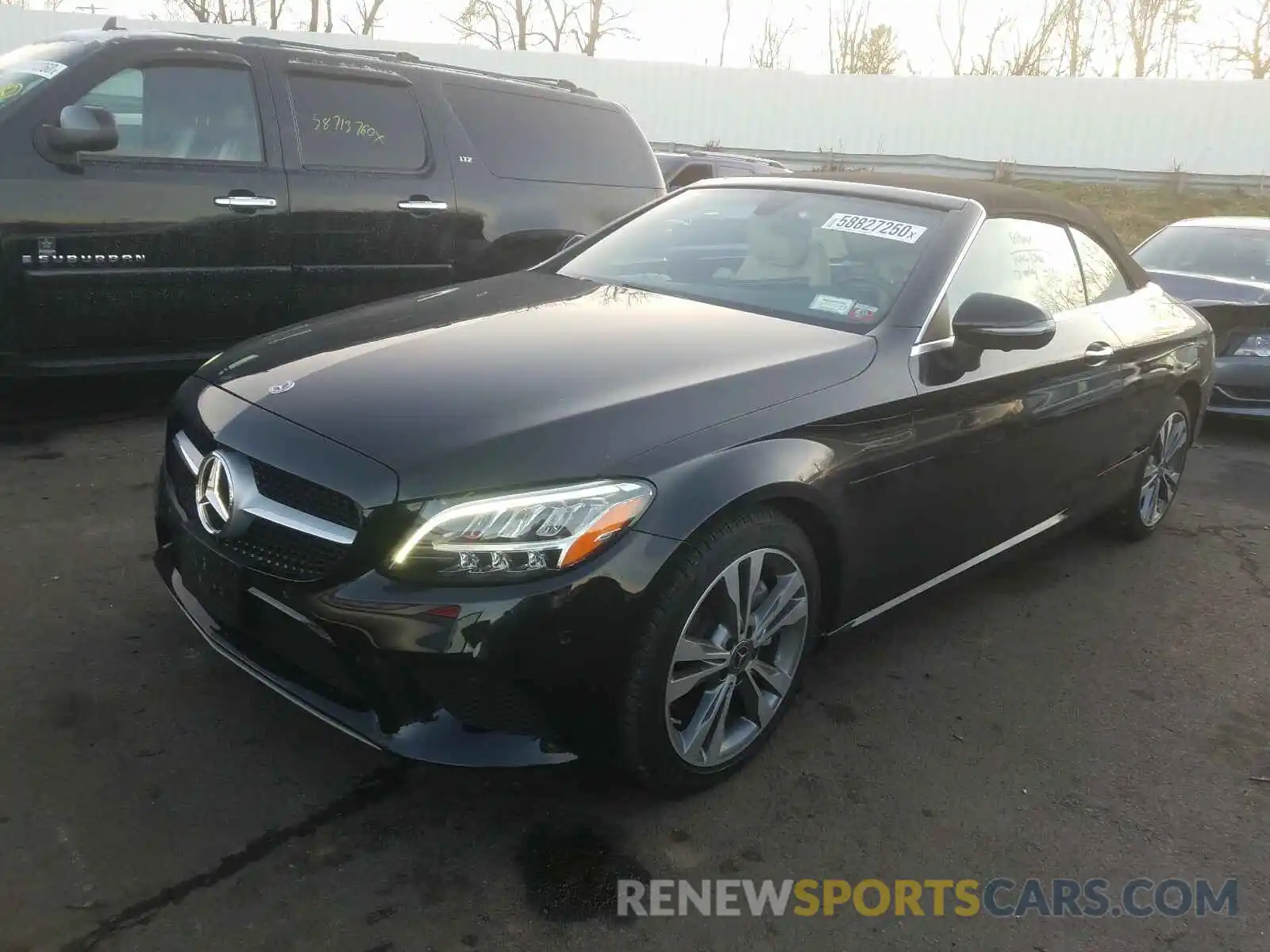 2 Photograph of a damaged car WDDWK8EB6KF874517 MERCEDES-BENZ C CLASS 2019