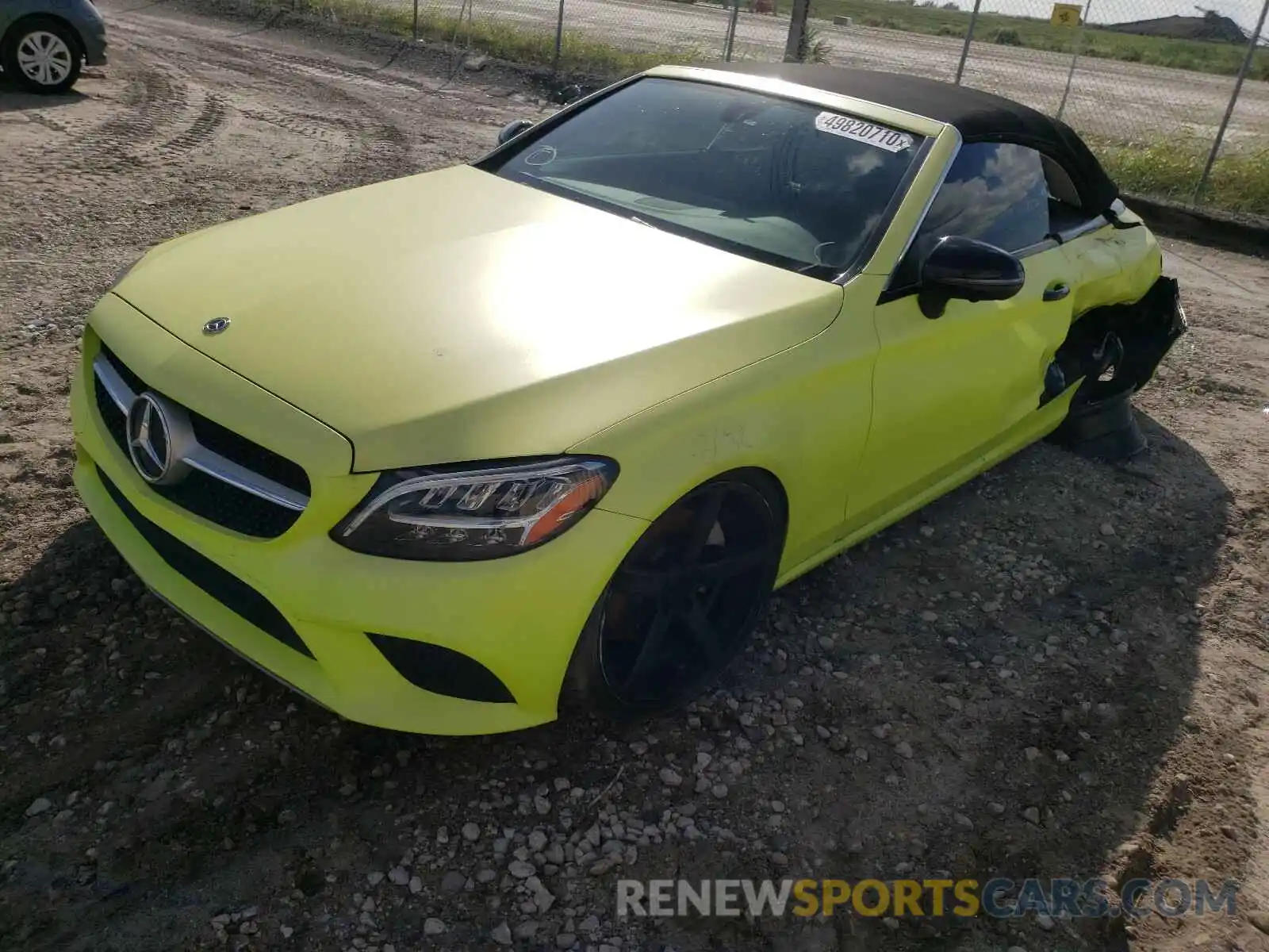 2 Photograph of a damaged car WDDWK8EB7KF791016 MERCEDES-BENZ C CLASS 2019