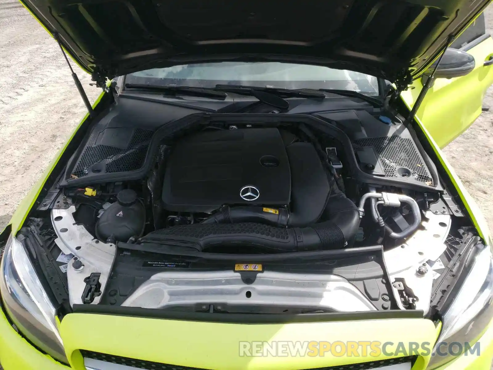 7 Photograph of a damaged car WDDWK8EB7KF791016 MERCEDES-BENZ C CLASS 2019