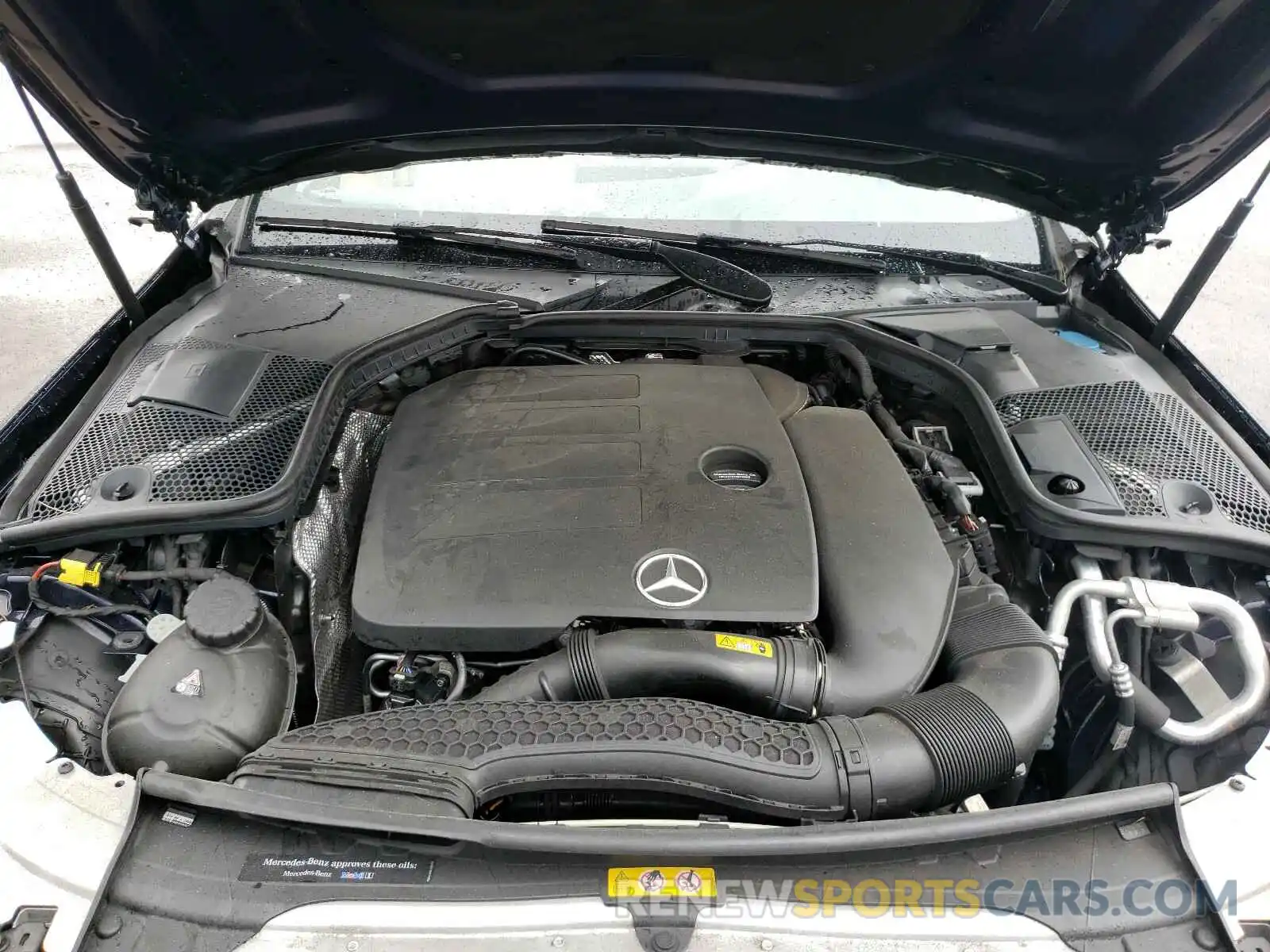 7 Photograph of a damaged car WDDWK8EB7KF826136 MERCEDES-BENZ C CLASS 2019