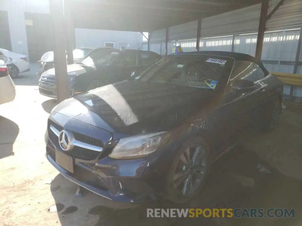 2 Photograph of a damaged car WDDWK8EB8KF863762 MERCEDES-BENZ C-CLASS 2019