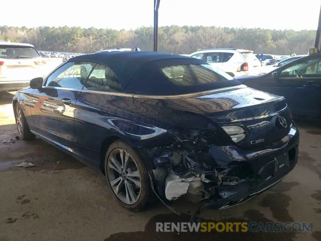 3 Photograph of a damaged car WDDWK8EB8KF863762 MERCEDES-BENZ C-CLASS 2019