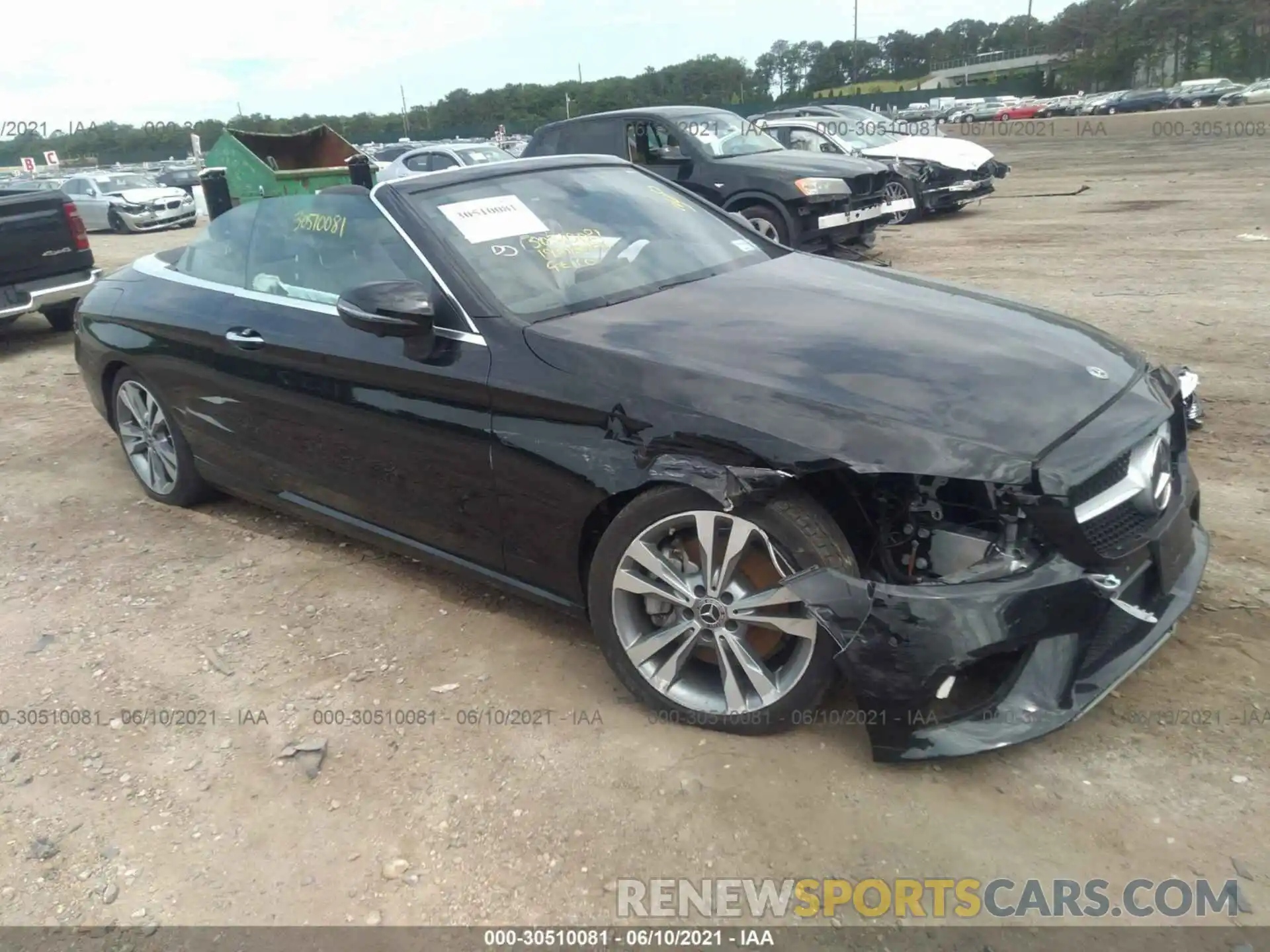 1 Photograph of a damaged car WDDWK8EB8KF864359 MERCEDES-BENZ C-CLASS 2019