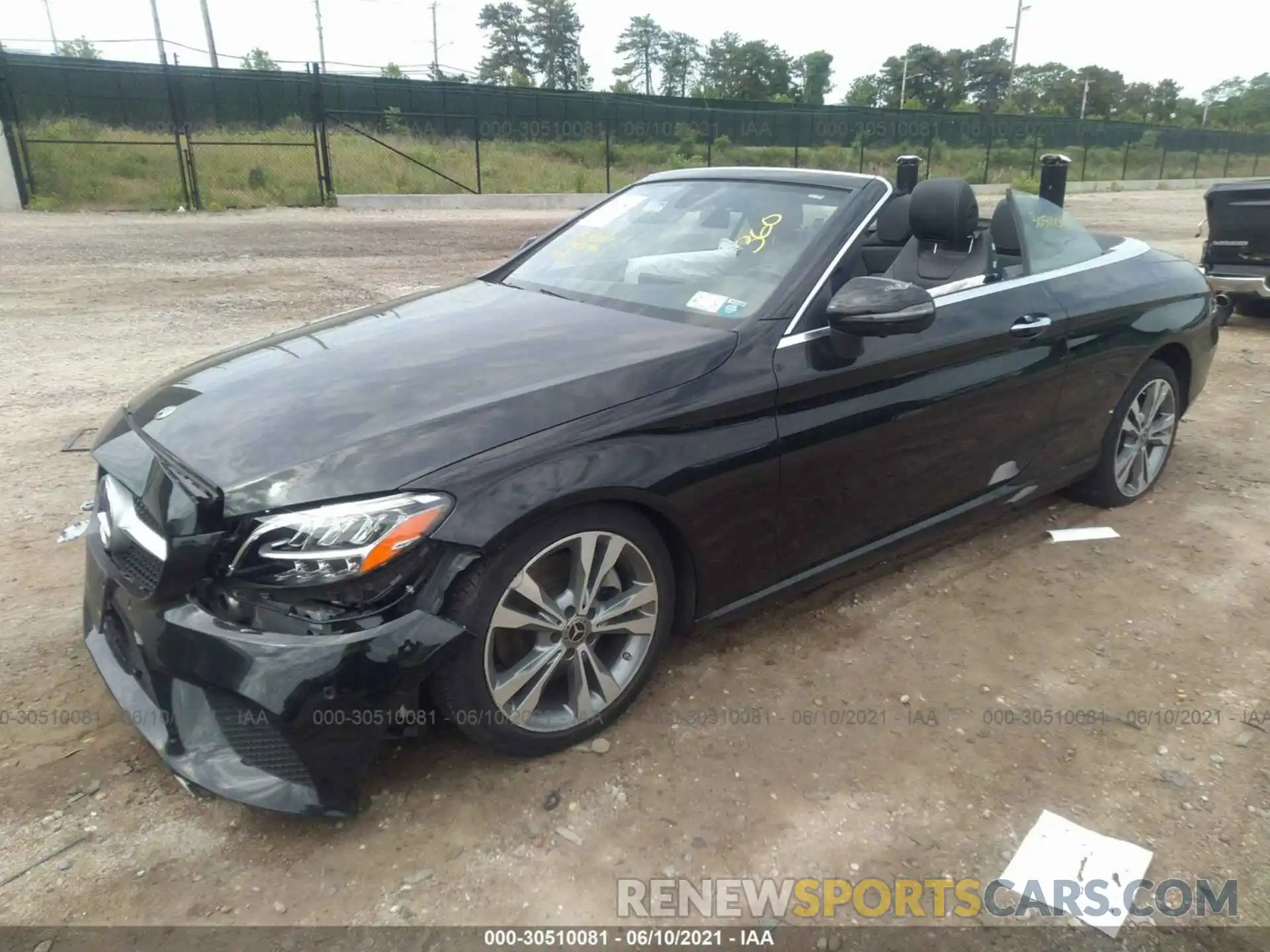 2 Photograph of a damaged car WDDWK8EB8KF864359 MERCEDES-BENZ C-CLASS 2019