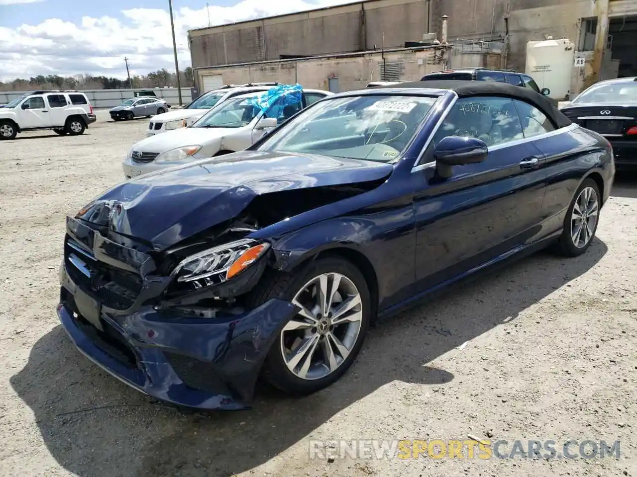 2 Photograph of a damaged car WDDWK8EB8KF866256 MERCEDES-BENZ C-CLASS 2019