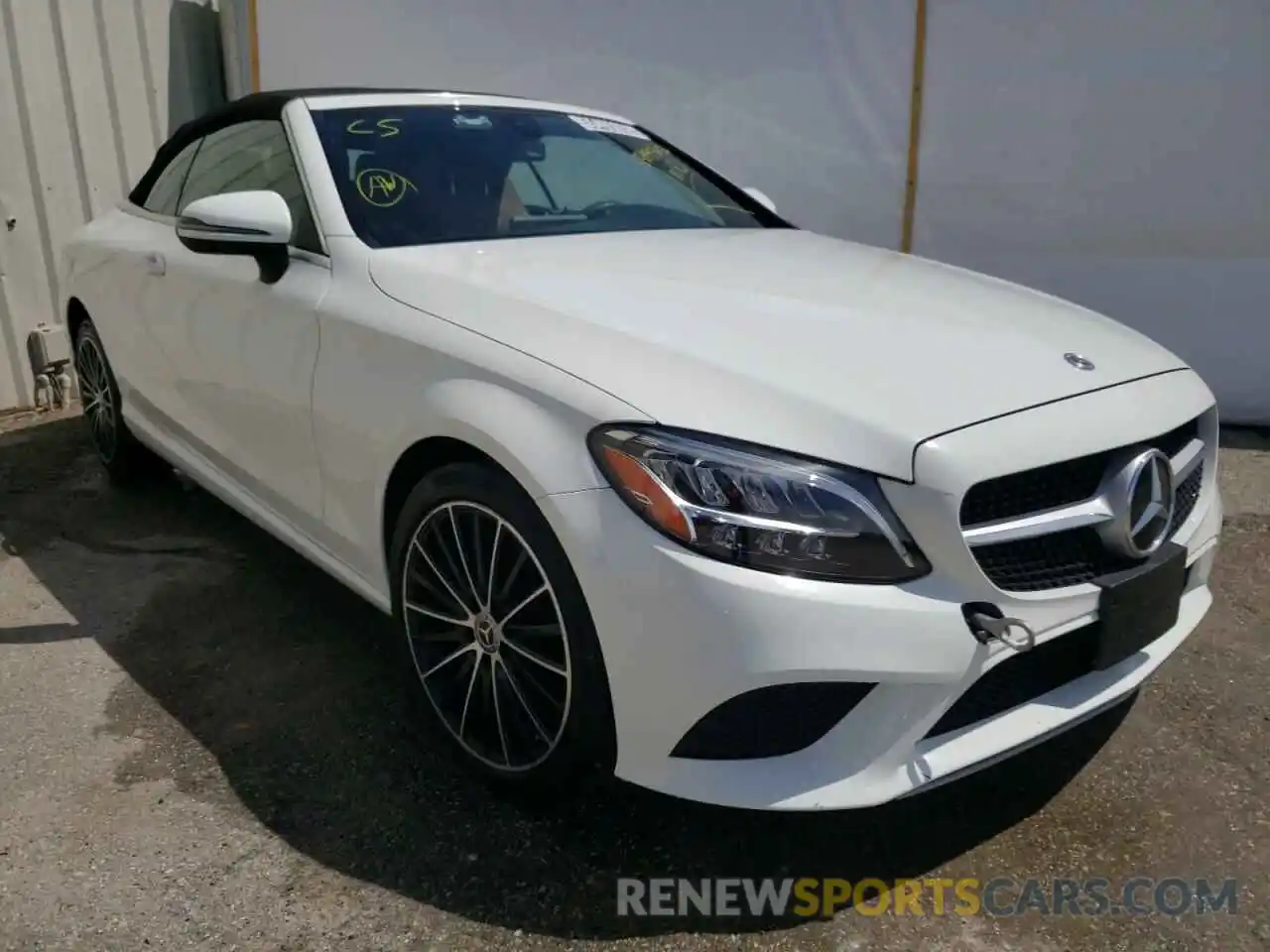 1 Photograph of a damaged car WDDWK8EBXKF773125 MERCEDES-BENZ C-CLASS 2019