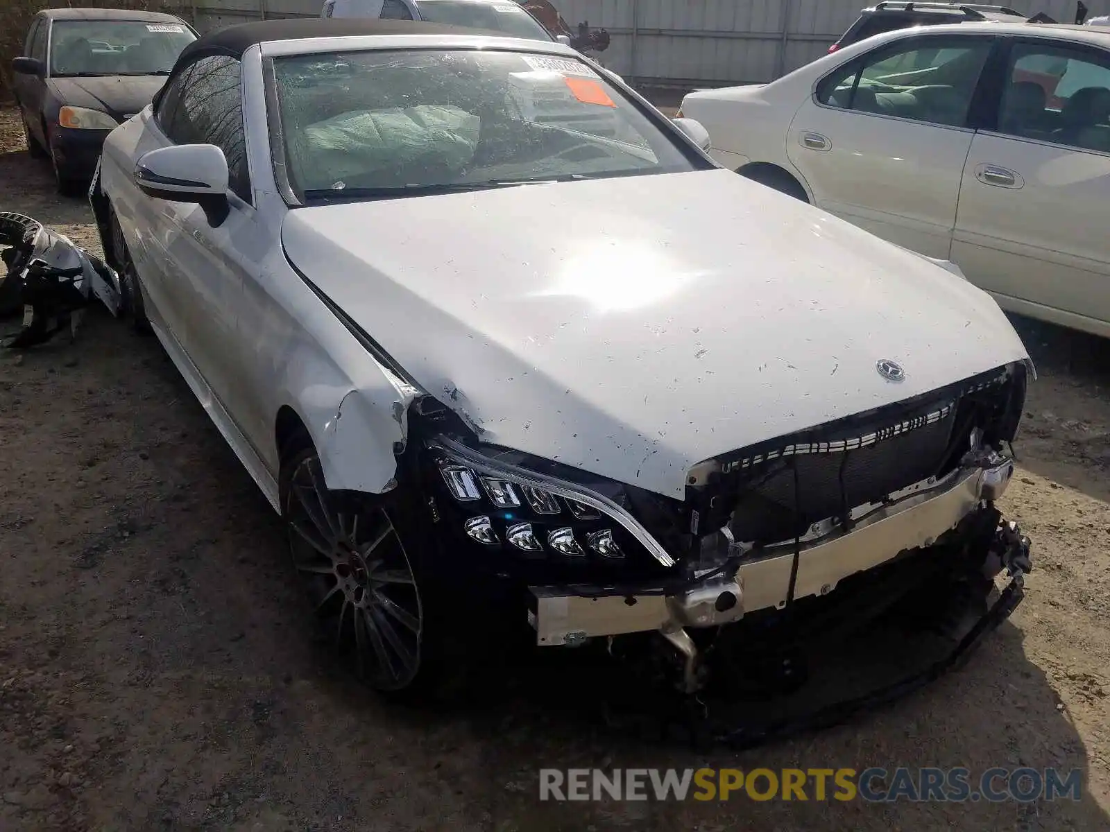 1 Photograph of a damaged car WDDWK8EBXKF777546 MERCEDES-BENZ C CLASS 2019