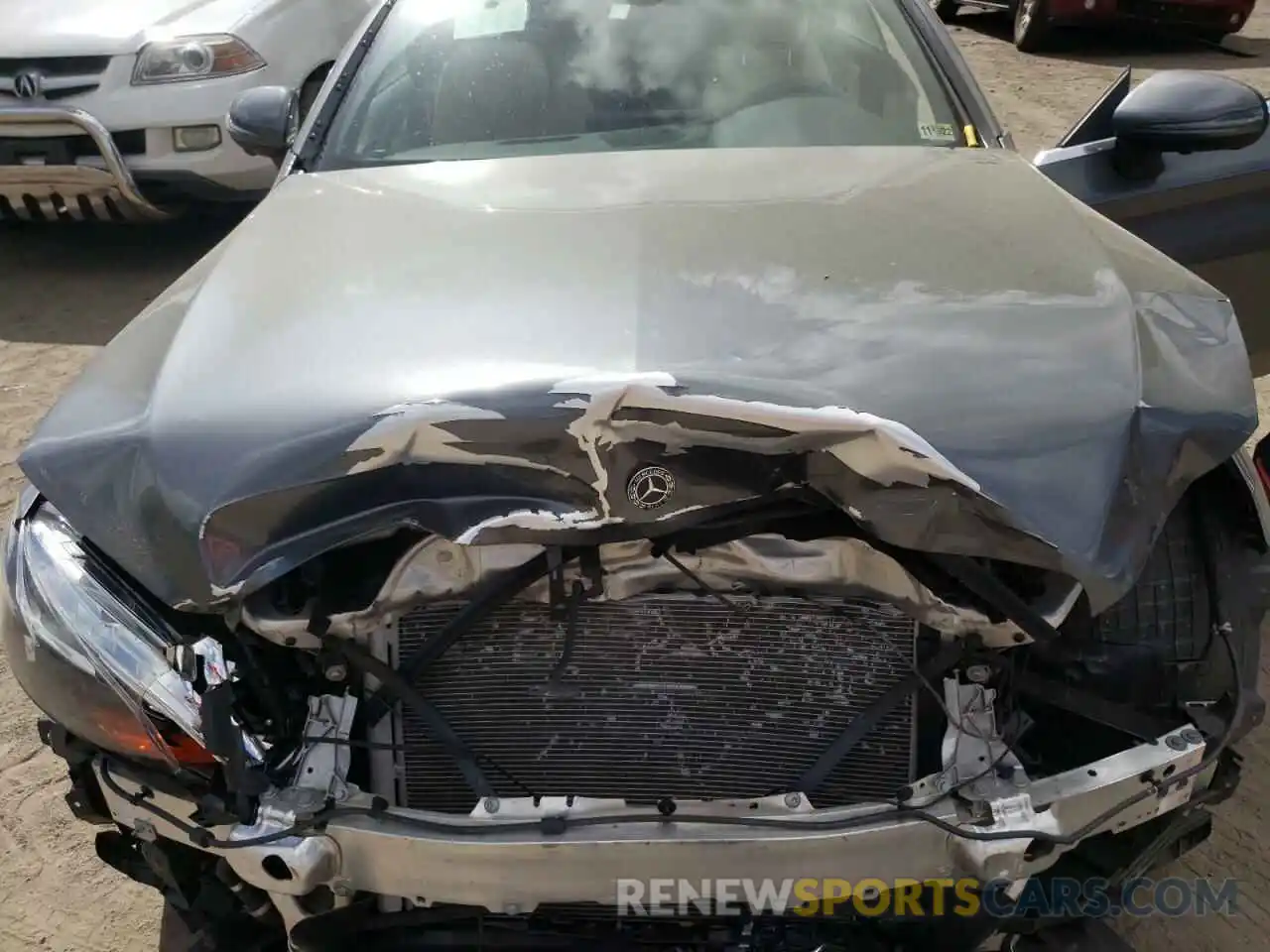 7 Photograph of a damaged car WDDWK8EBXKF789809 MERCEDES-BENZ C-CLASS 2019