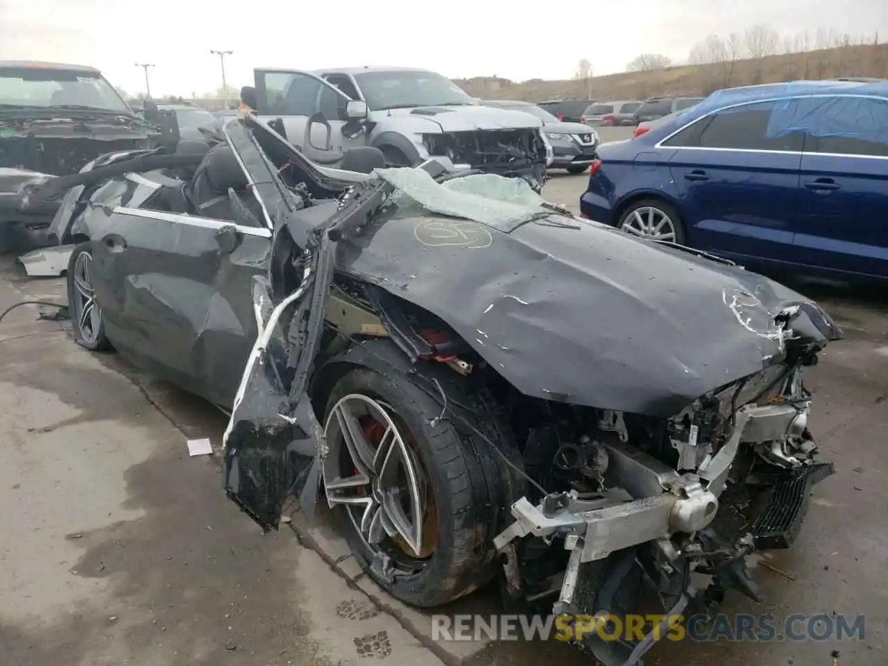 1 Photograph of a damaged car WDDWK8HB1KF847995 MERCEDES-BENZ C-CLASS 2019