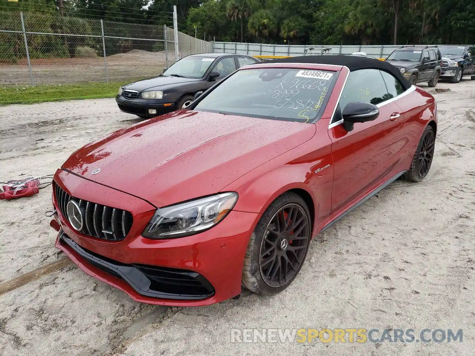 2 Photograph of a damaged car WDDWK8HB2KF828999 MERCEDES-BENZ C-CLASS 2019