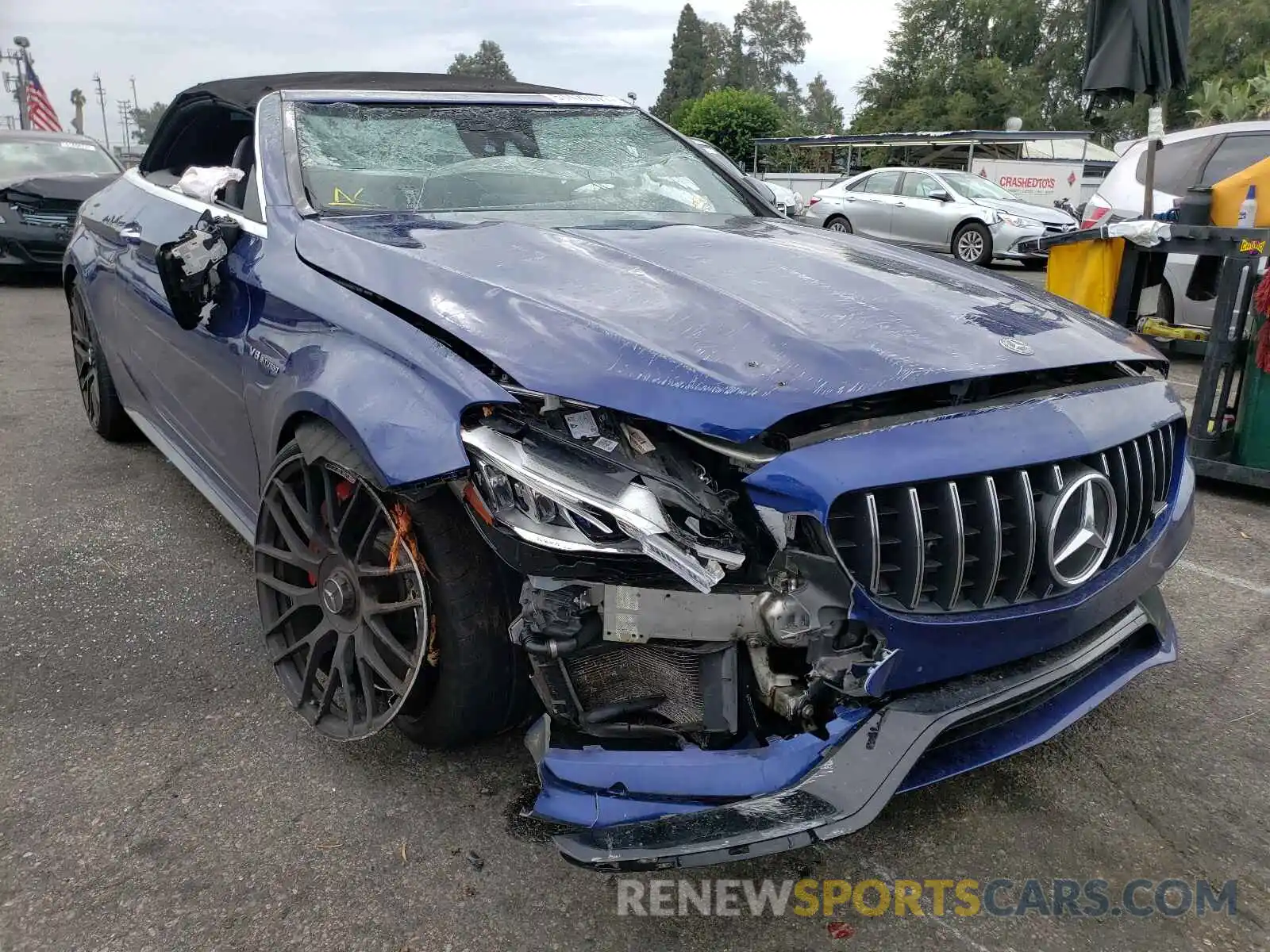 1 Photograph of a damaged car WDDWK8HB7KF859438 MERCEDES-BENZ C-CLASS 2019