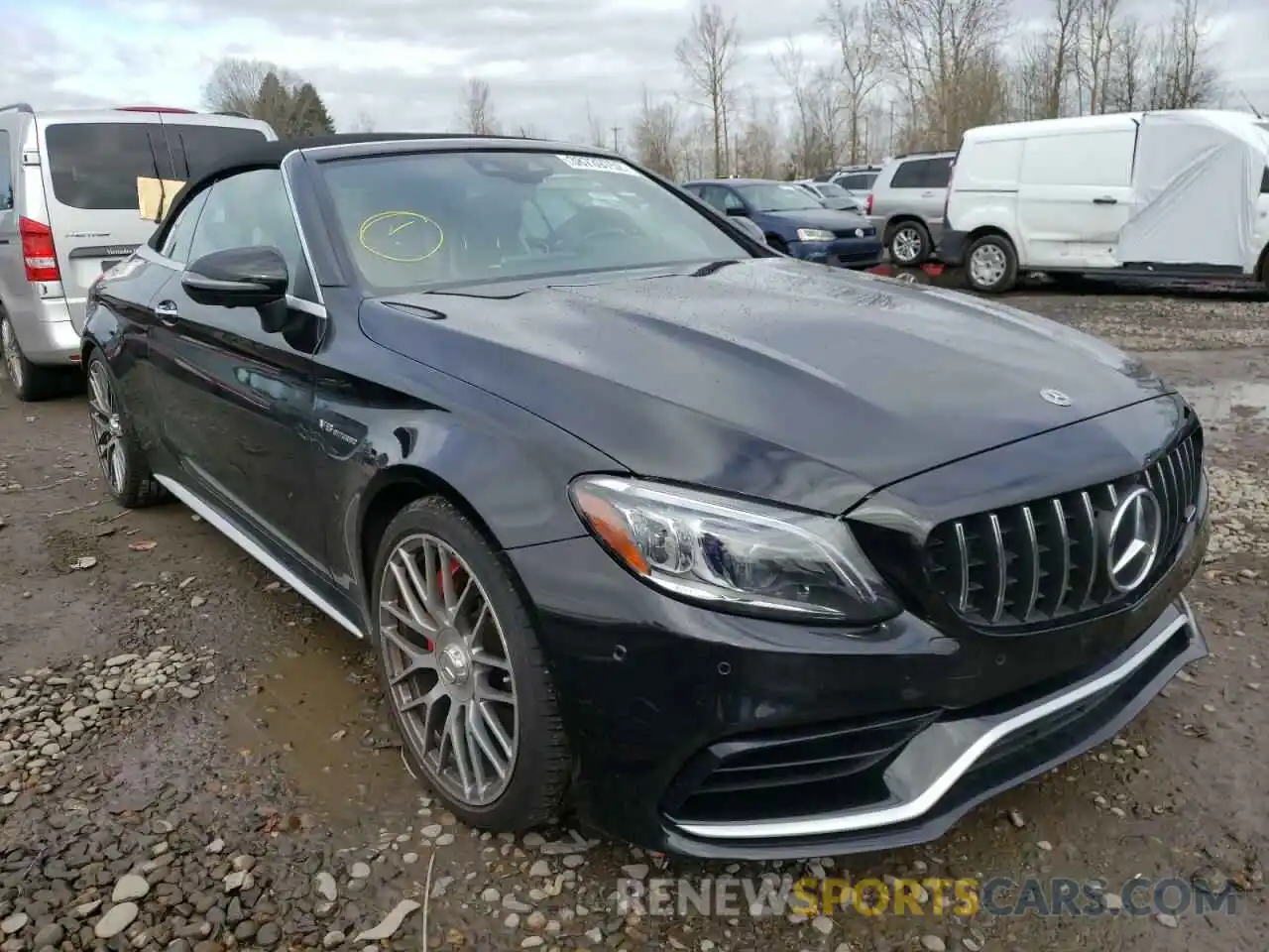 1 Photograph of a damaged car WDDWK8HB8KF872103 MERCEDES-BENZ C-CLASS 2019