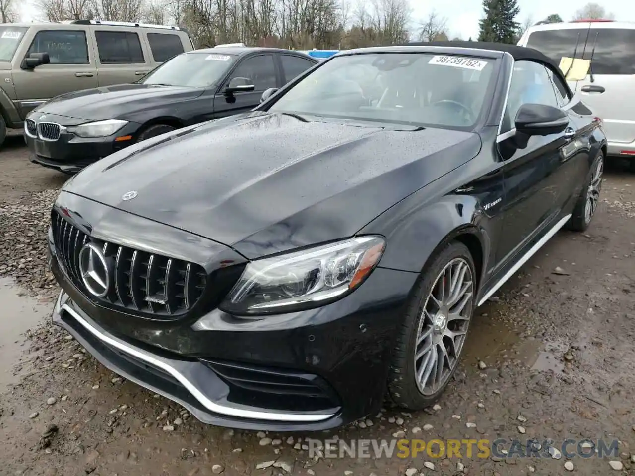 2 Photograph of a damaged car WDDWK8HB8KF872103 MERCEDES-BENZ C-CLASS 2019