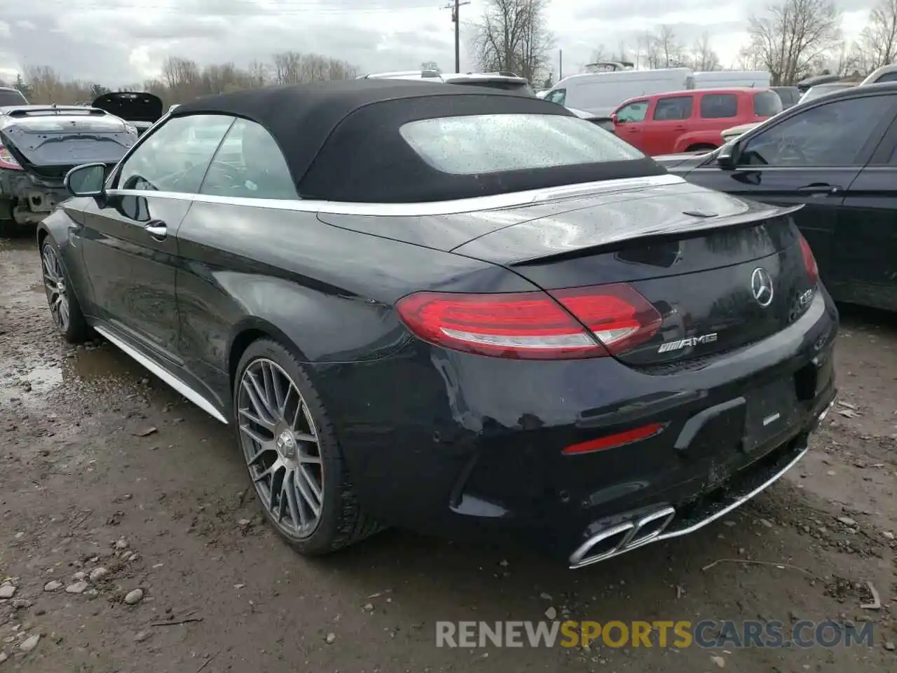 3 Photograph of a damaged car WDDWK8HB8KF872103 MERCEDES-BENZ C-CLASS 2019