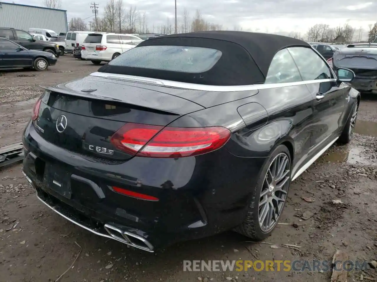 4 Photograph of a damaged car WDDWK8HB8KF872103 MERCEDES-BENZ C-CLASS 2019