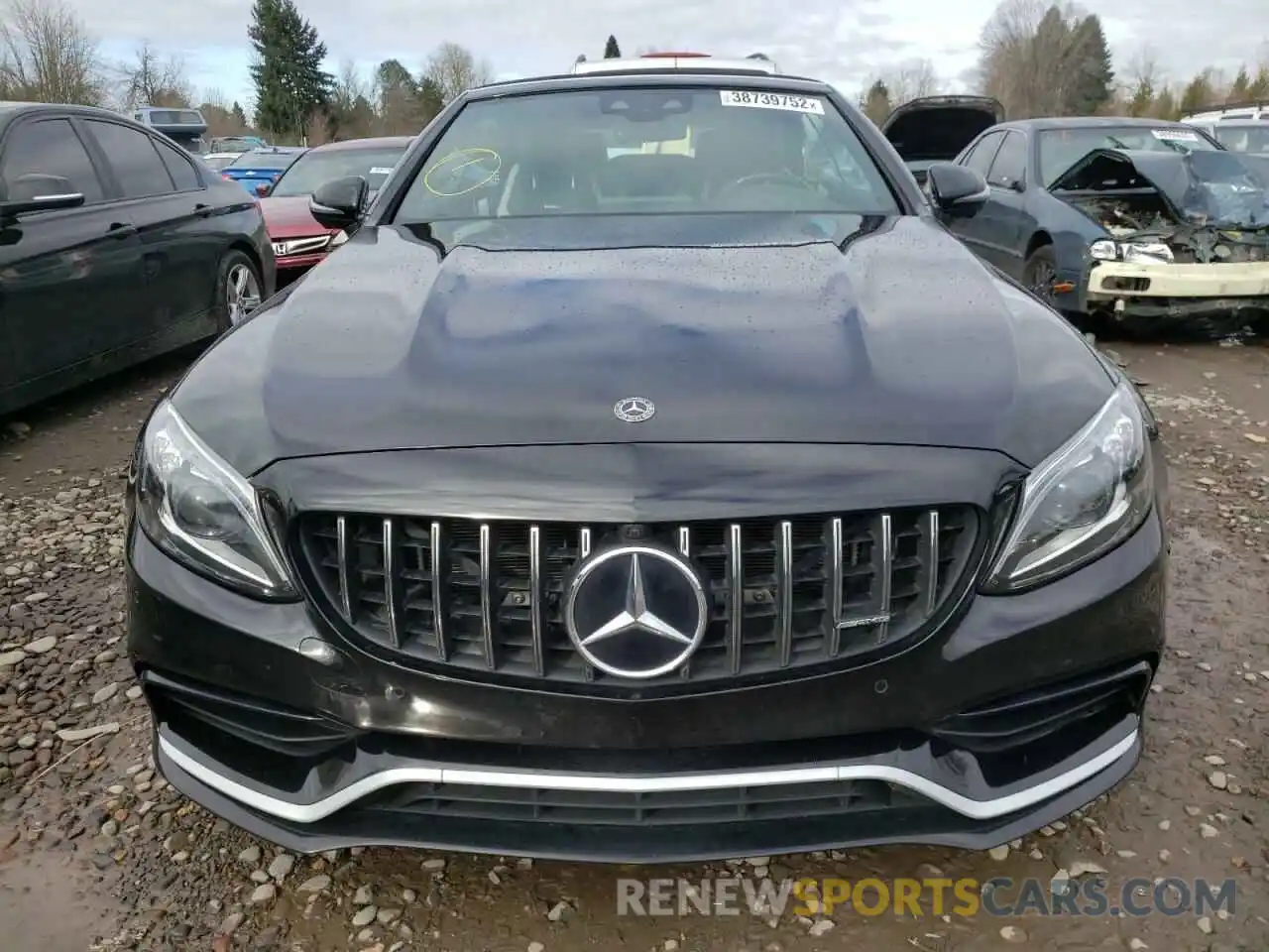 9 Photograph of a damaged car WDDWK8HB8KF872103 MERCEDES-BENZ C-CLASS 2019