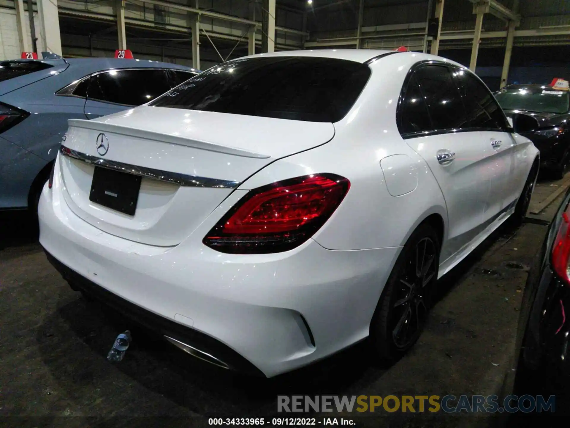 4 Photograph of a damaged car 00SWF8DB3LU329931 MERCEDES-BENZ C-CLASS 2020