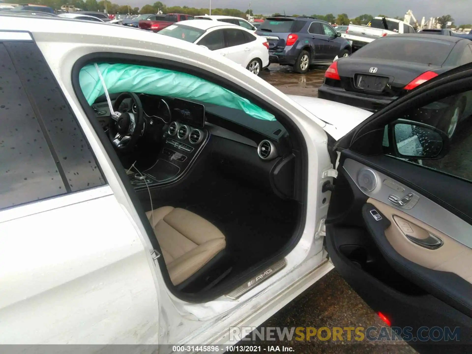 5 Photograph of a damaged car 55SWF6EB0LU330327 MERCEDES-BENZ C-CLASS 2020