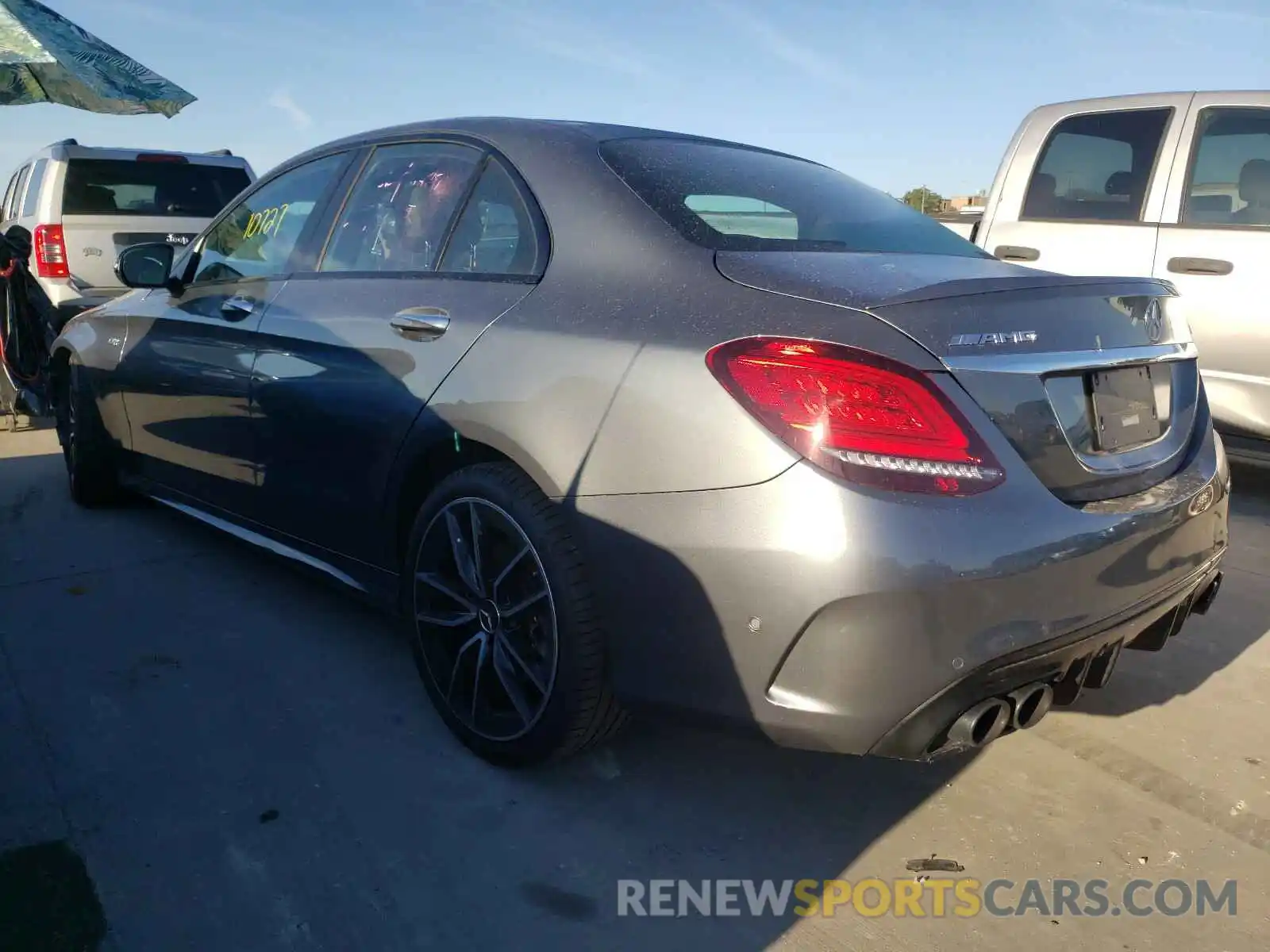 3 Photograph of a damaged car 55SWF6EB0LU330876 MERCEDES-BENZ C CLASS 2020