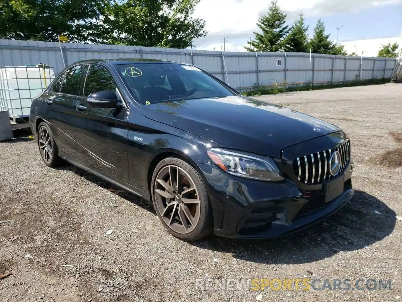 1 Photograph of a damaged car 55SWF6EB1LU329221 MERCEDES-BENZ C-CLASS 2020