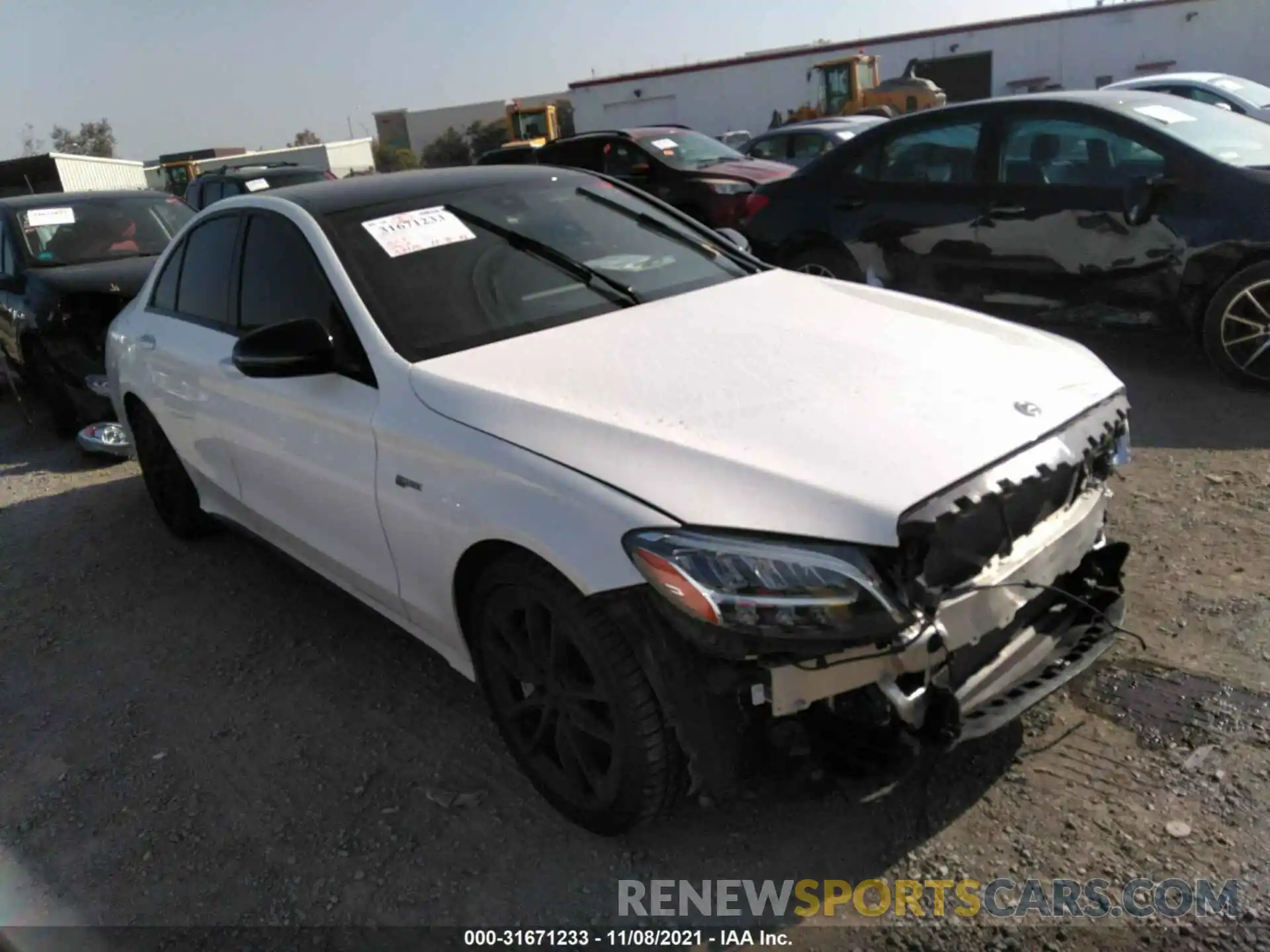 1 Photograph of a damaged car 55SWF6EB2LU328031 MERCEDES-BENZ C-CLASS 2020