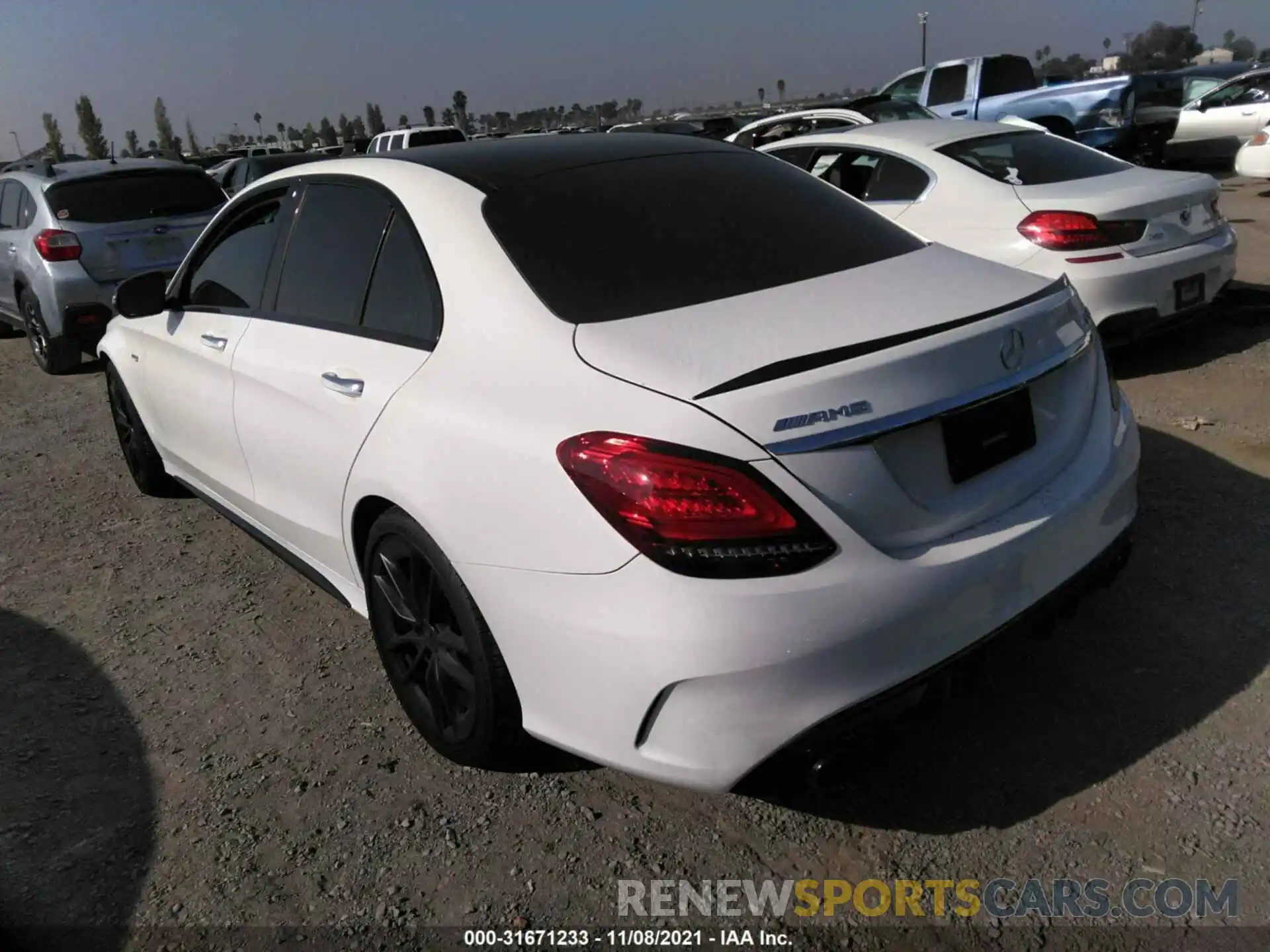 3 Photograph of a damaged car 55SWF6EB2LU328031 MERCEDES-BENZ C-CLASS 2020