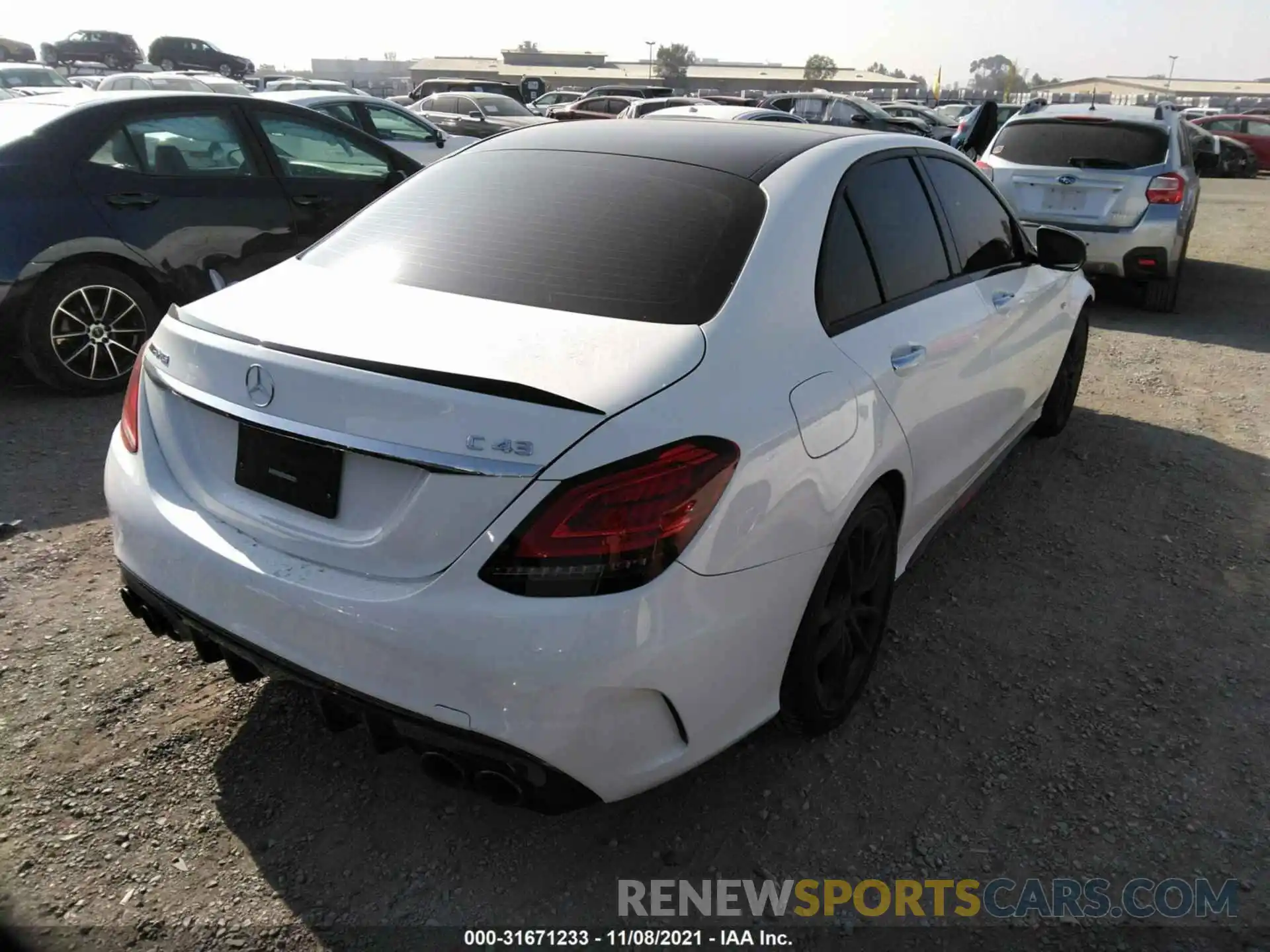 4 Photograph of a damaged car 55SWF6EB2LU328031 MERCEDES-BENZ C-CLASS 2020