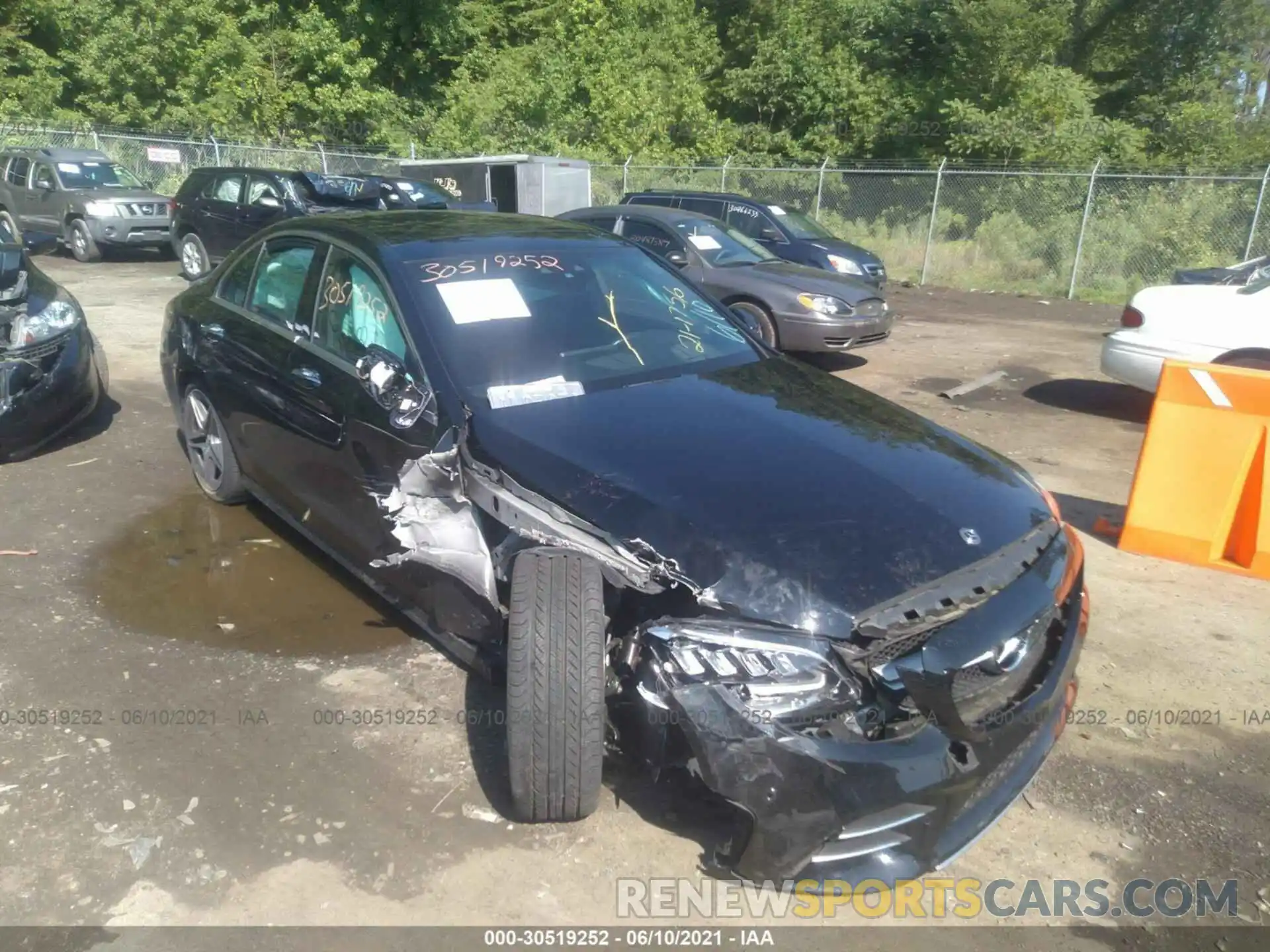 1 Photograph of a damaged car 55SWF6EB3LU327955 MERCEDES-BENZ C-CLASS 2020