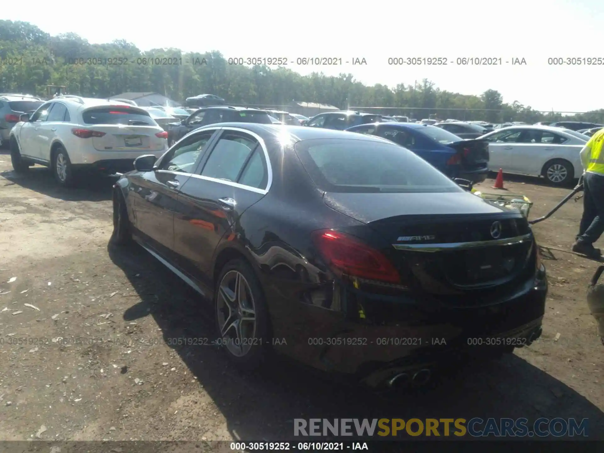 3 Photograph of a damaged car 55SWF6EB3LU327955 MERCEDES-BENZ C-CLASS 2020