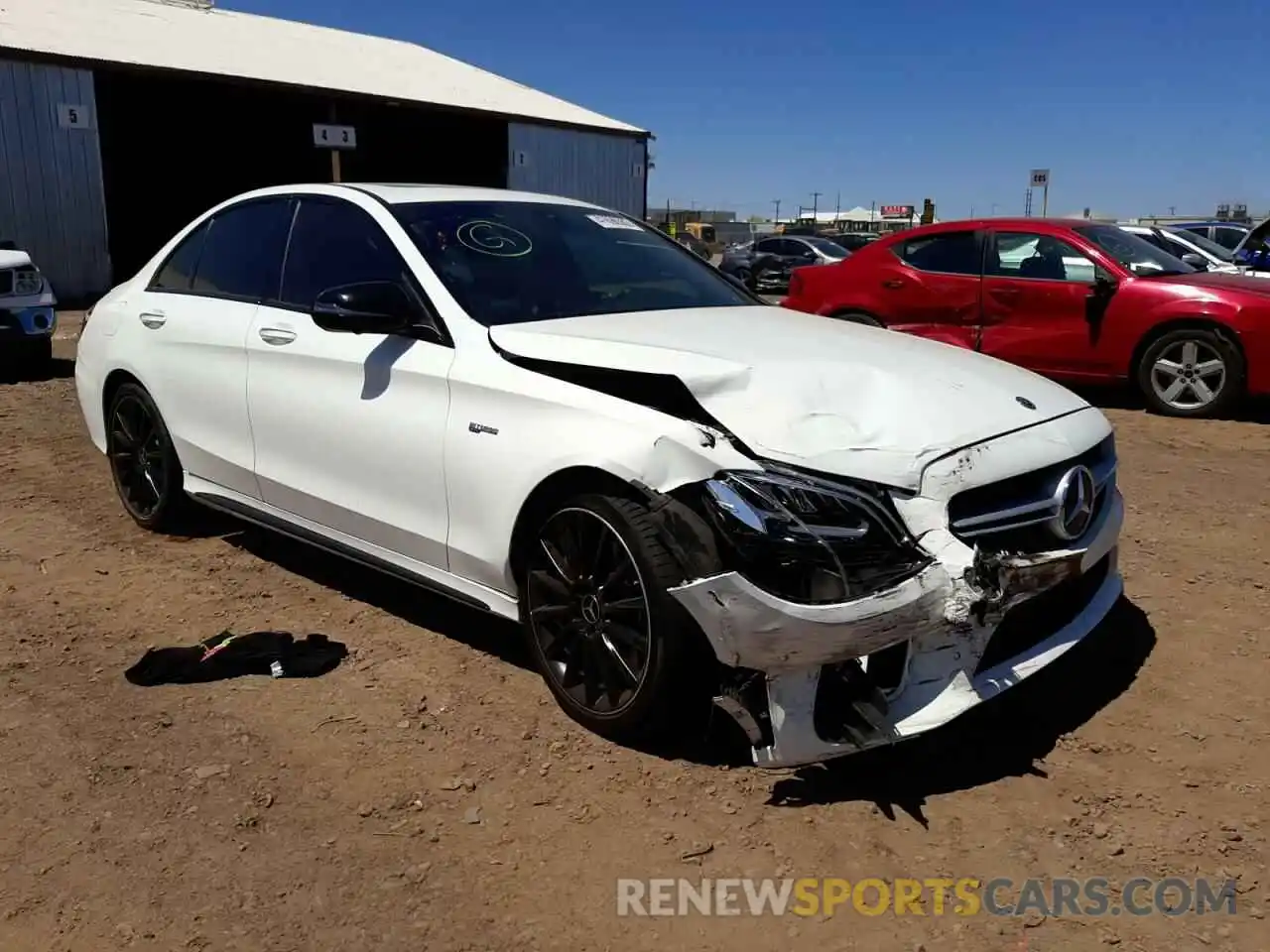 1 Photograph of a damaged car 55SWF6EB4LU324871 MERCEDES-BENZ C-CLASS 2020