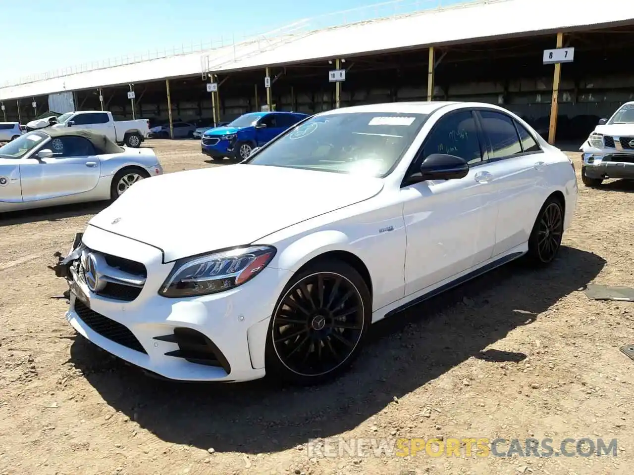 2 Photograph of a damaged car 55SWF6EB4LU324871 MERCEDES-BENZ C-CLASS 2020