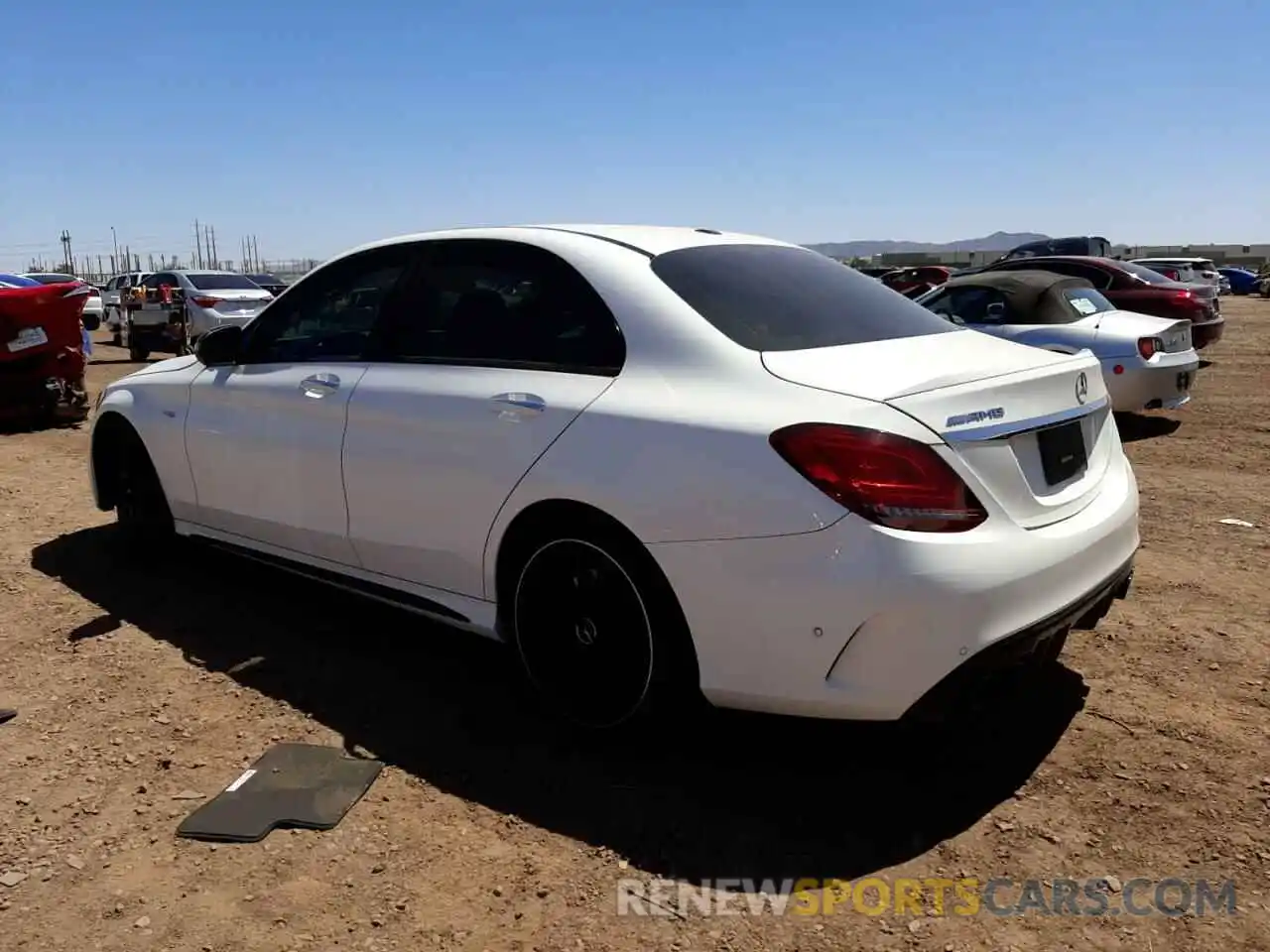 3 Photograph of a damaged car 55SWF6EB4LU324871 MERCEDES-BENZ C-CLASS 2020