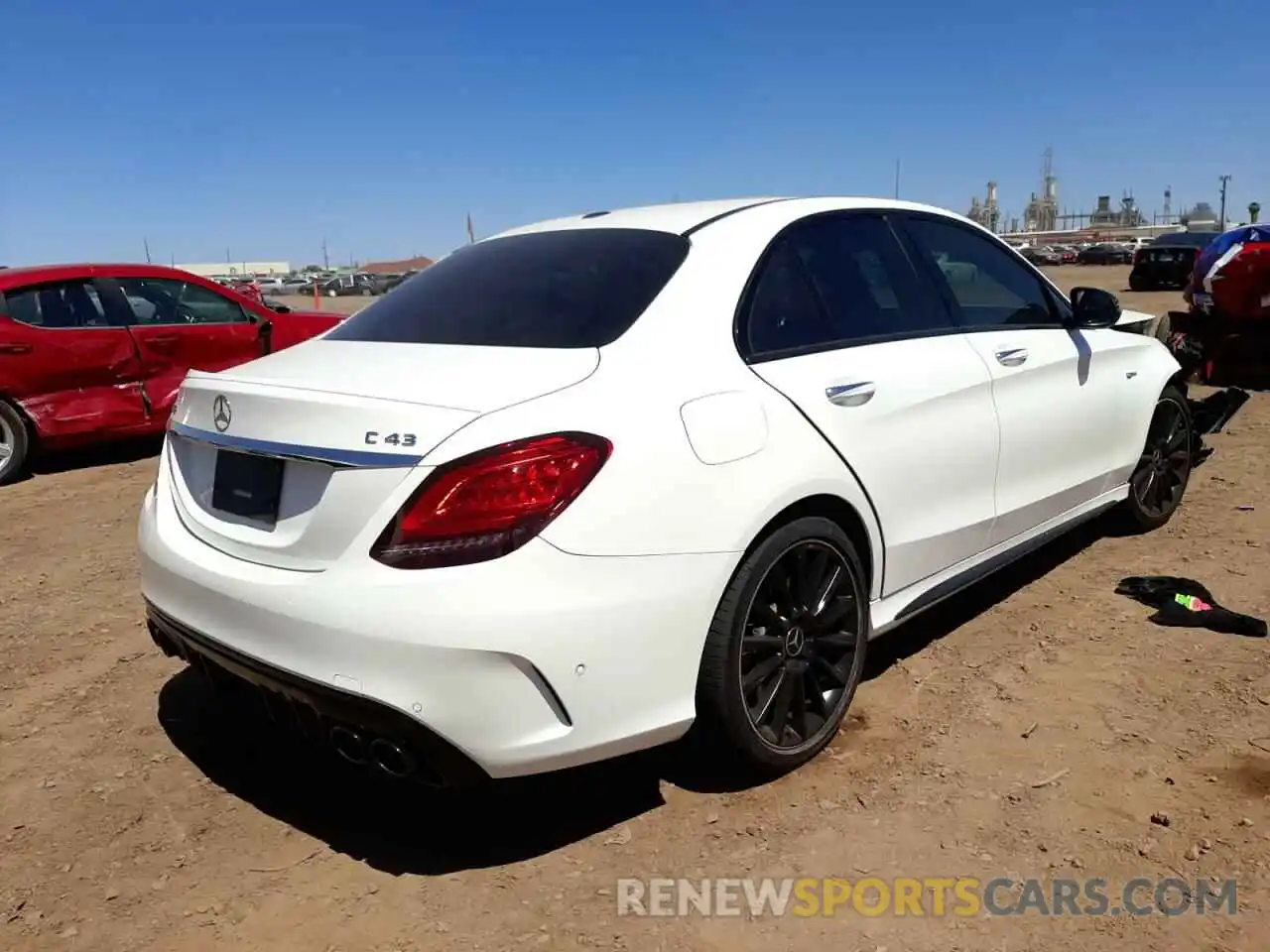 4 Photograph of a damaged car 55SWF6EB4LU324871 MERCEDES-BENZ C-CLASS 2020