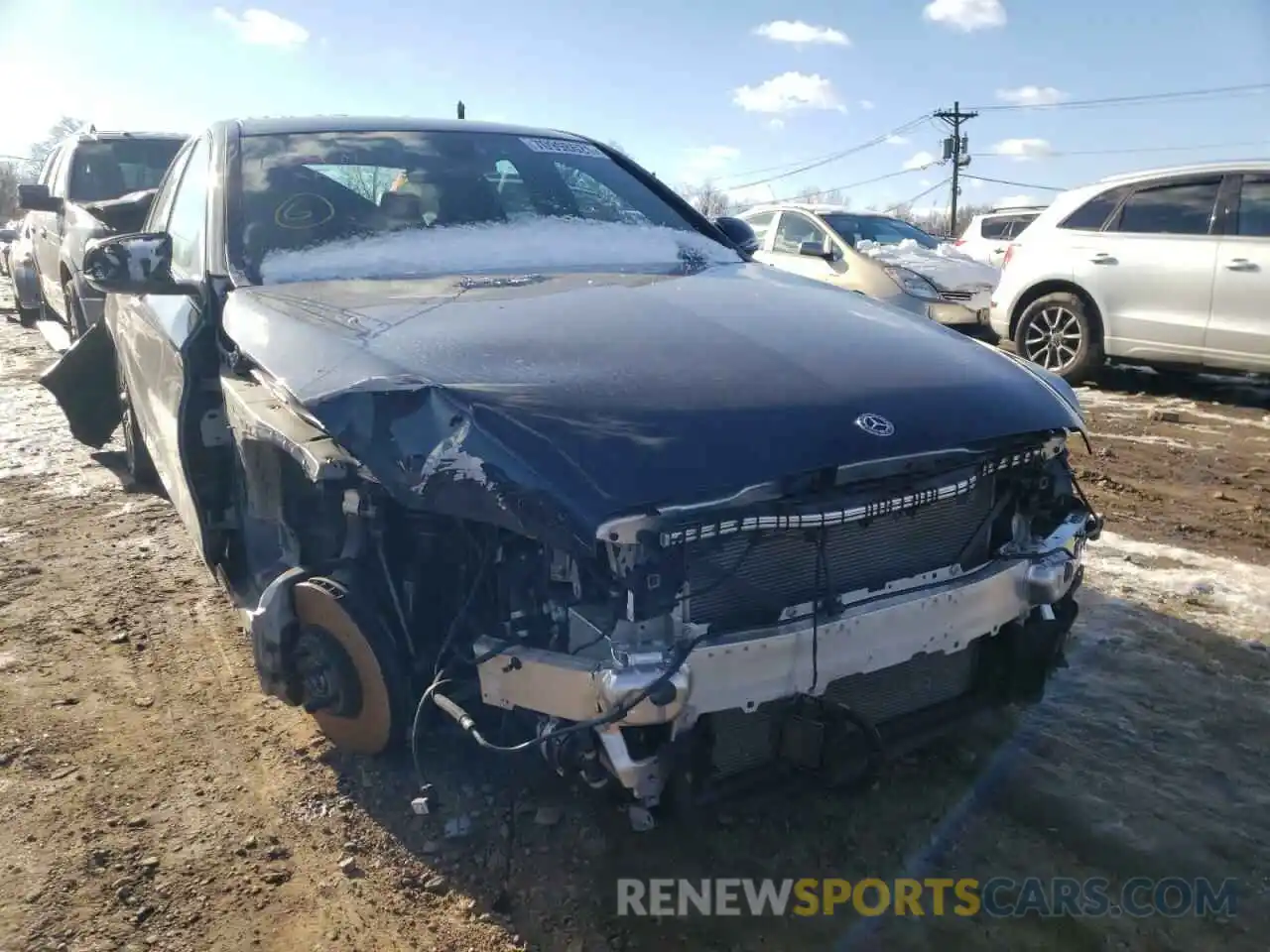 1 Photograph of a damaged car 55SWF6EB4LU328628 MERCEDES-BENZ C-CLASS 2020