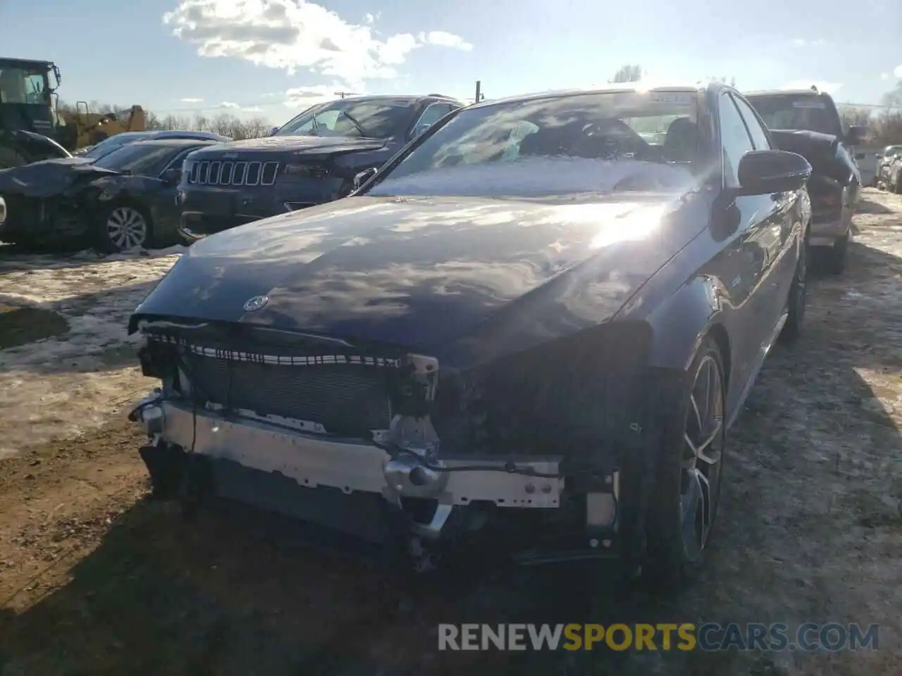 2 Photograph of a damaged car 55SWF6EB4LU328628 MERCEDES-BENZ C-CLASS 2020