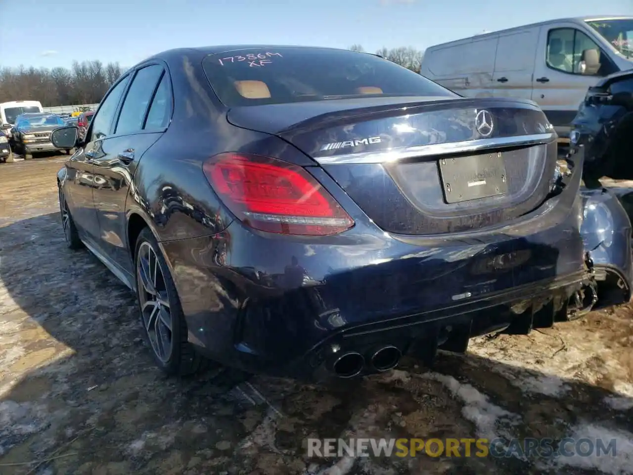 3 Photograph of a damaged car 55SWF6EB4LU328628 MERCEDES-BENZ C-CLASS 2020